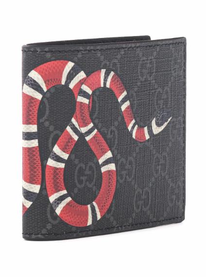 Gucci men's Kingsnake leather wallet - buy for 262400 KZT in the official  Viled online store, art. 451268 