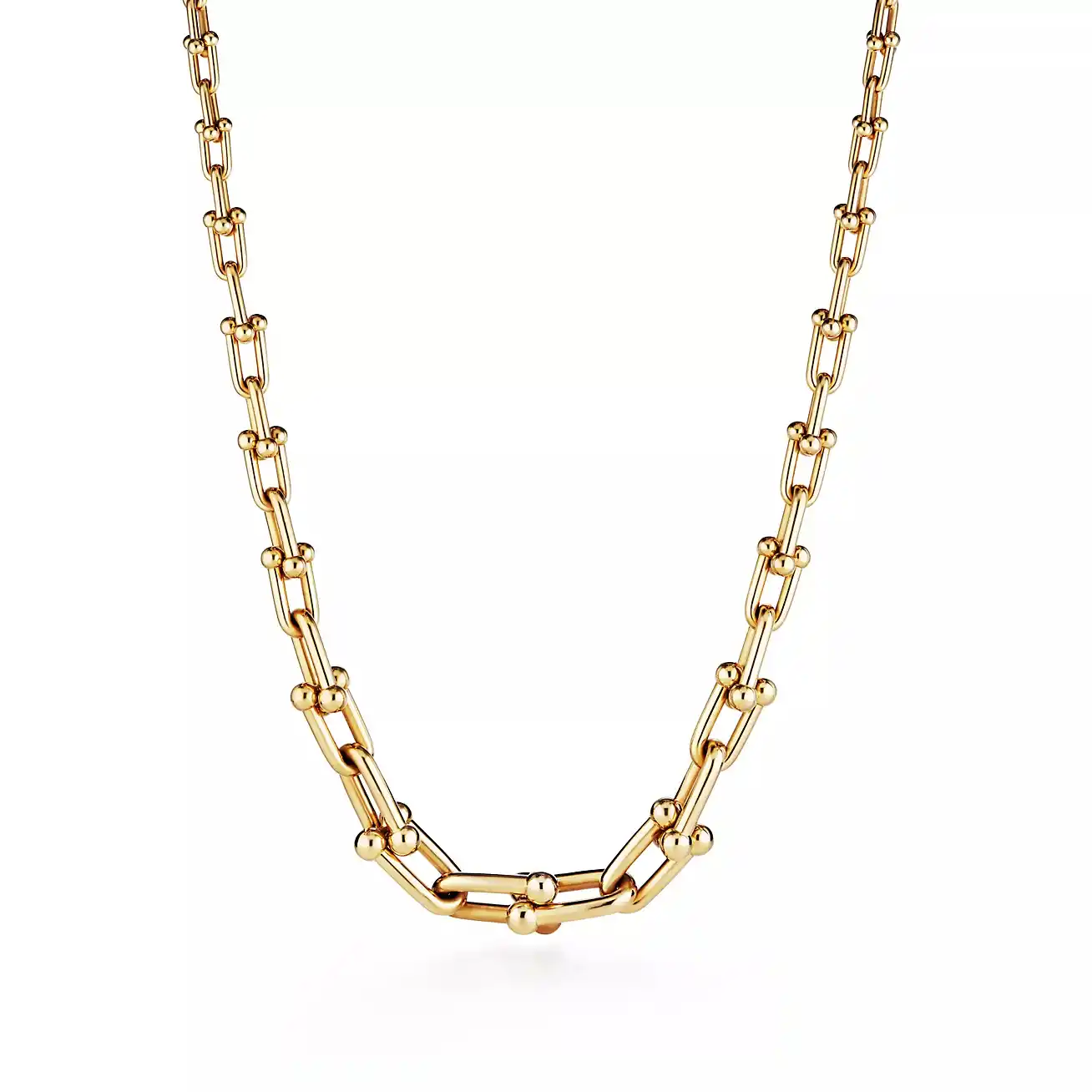 K18YG Hardware Design Necklace/Earrings
