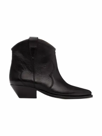 Isabel Marant Etoile women s Dewina leather ankle boots buy for 291000 KZT in the official Viled online store art. BO0002FA A3A03S.01BK 41 242