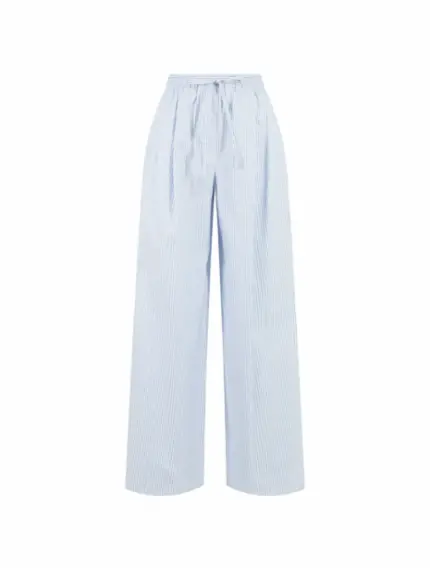 Dolce&Gabbana women's Striped wide-leg pants - buy for 444675 KZT