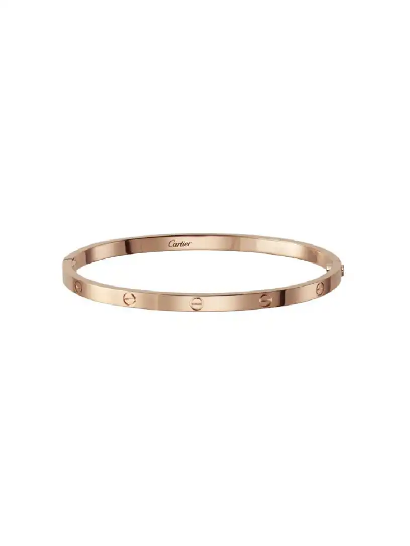 Cartier bangle rose gold hotsell