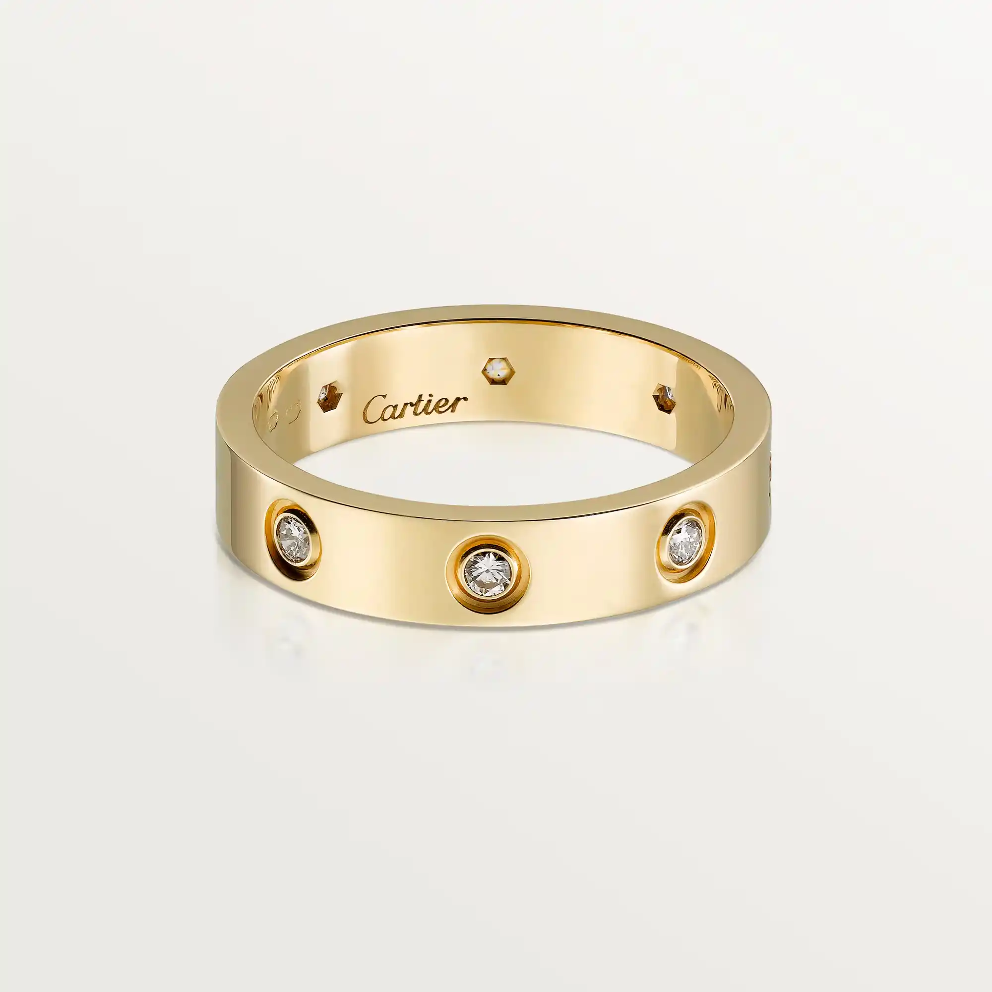 Cartier Love Ring Yellow gold 750 buy for 2426000 KZT in the official Viled online store art. B4056252