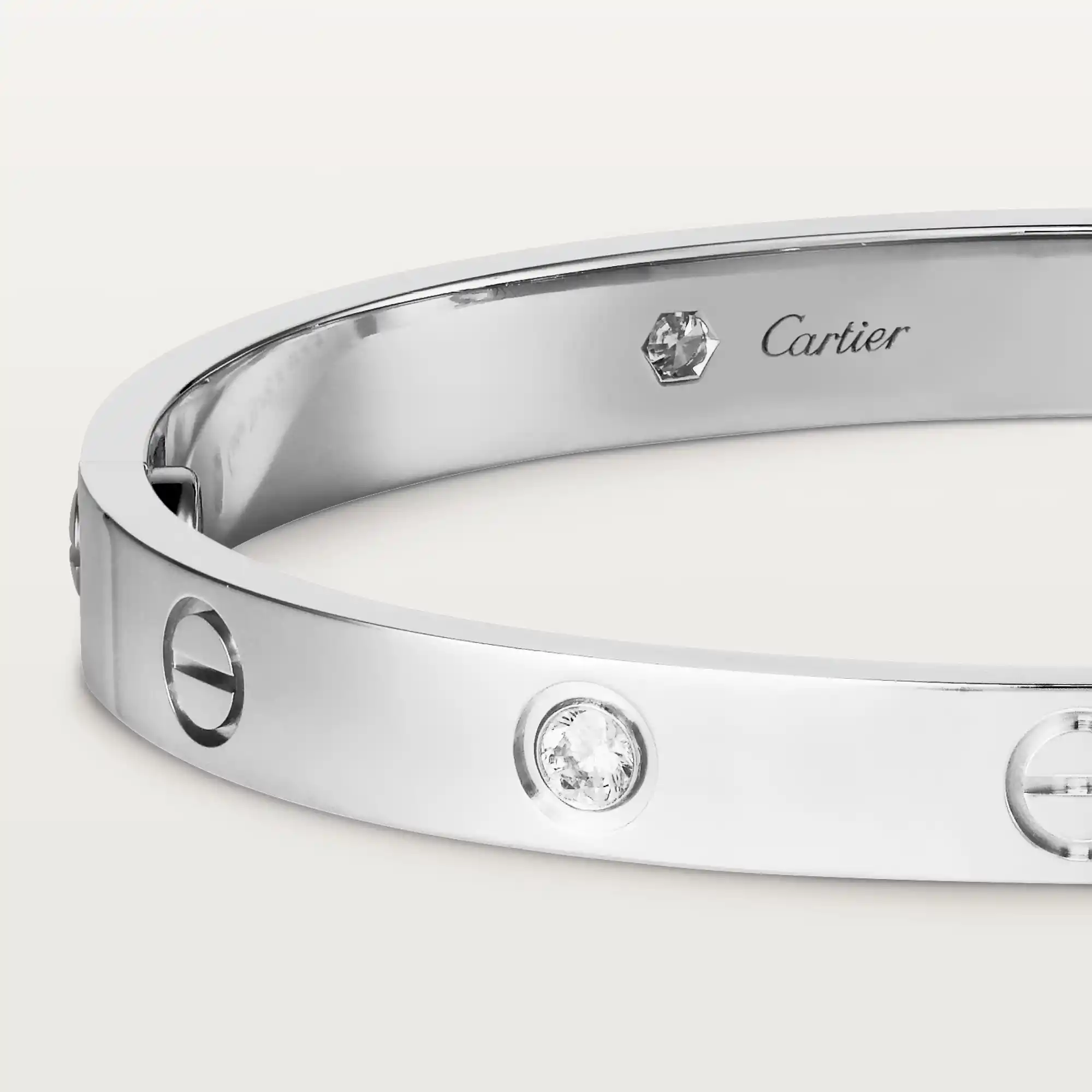 Cartier Love Bracelet White gold 750 buy for 7302000 KZT in the official Viled online store art. B6070116