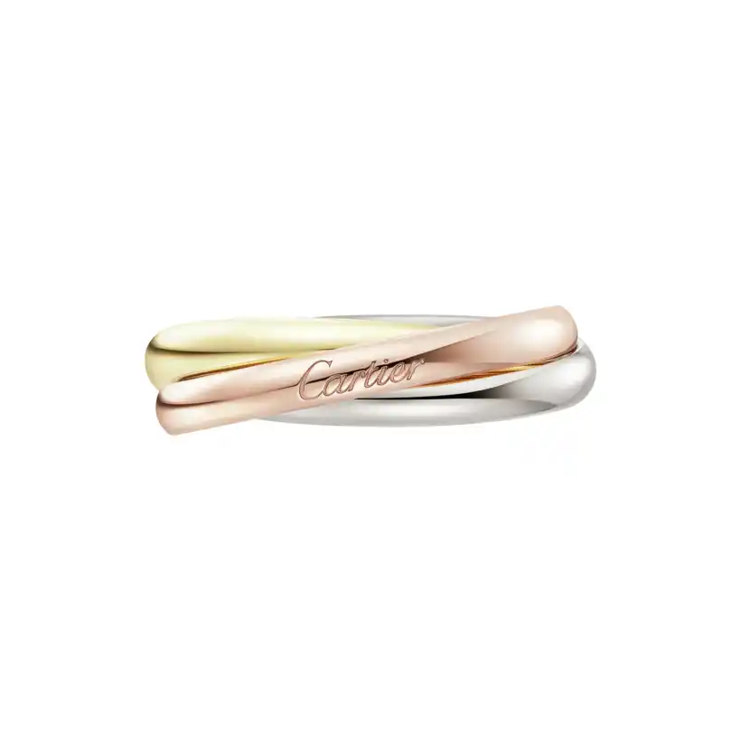 Cartier trinity best sale ring rose gold