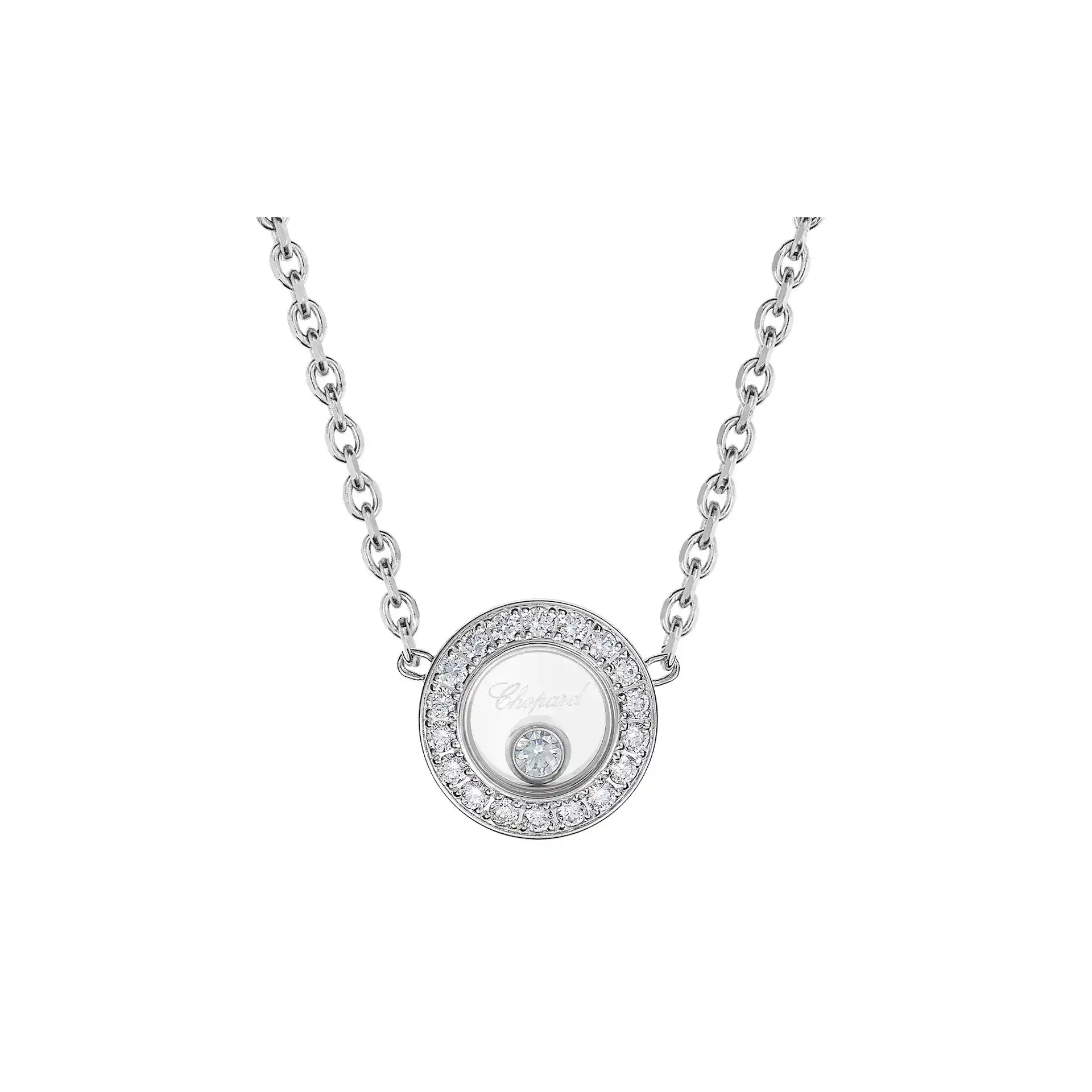 chopard circle necklace