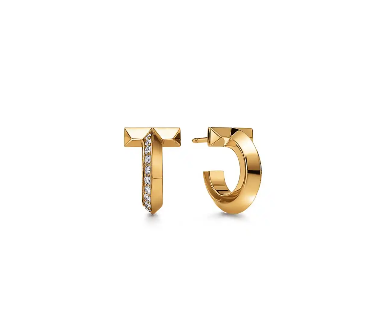 Tiffany & Co. Long Ribbon Earrings, Silver 925, Ribbon