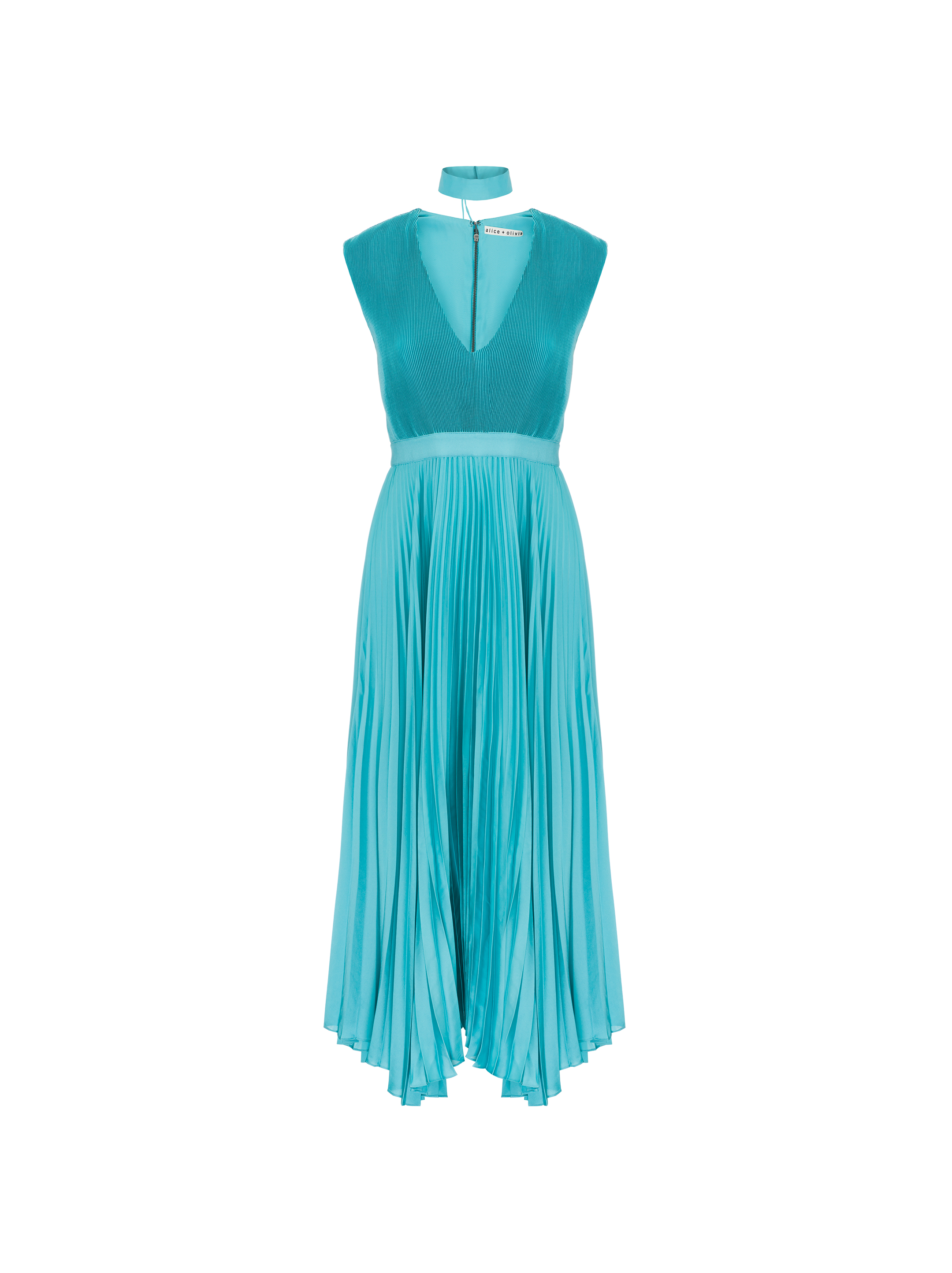 Alice and discount olivia pleated dress