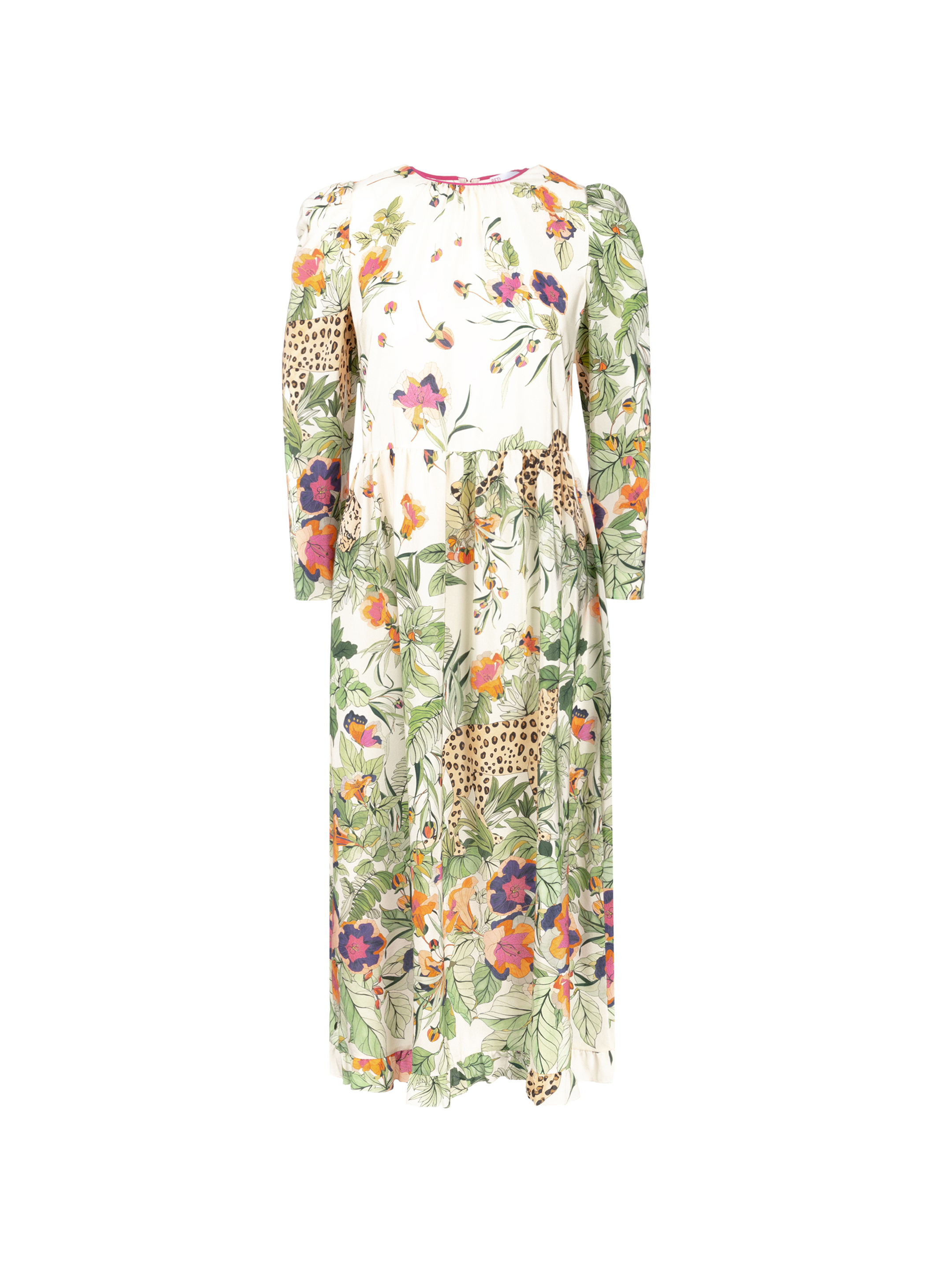 Valentino printed 2024 silk dress