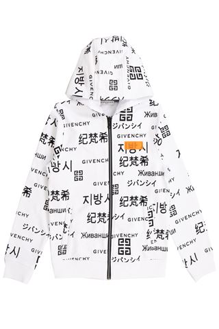 givenchy white track jacket