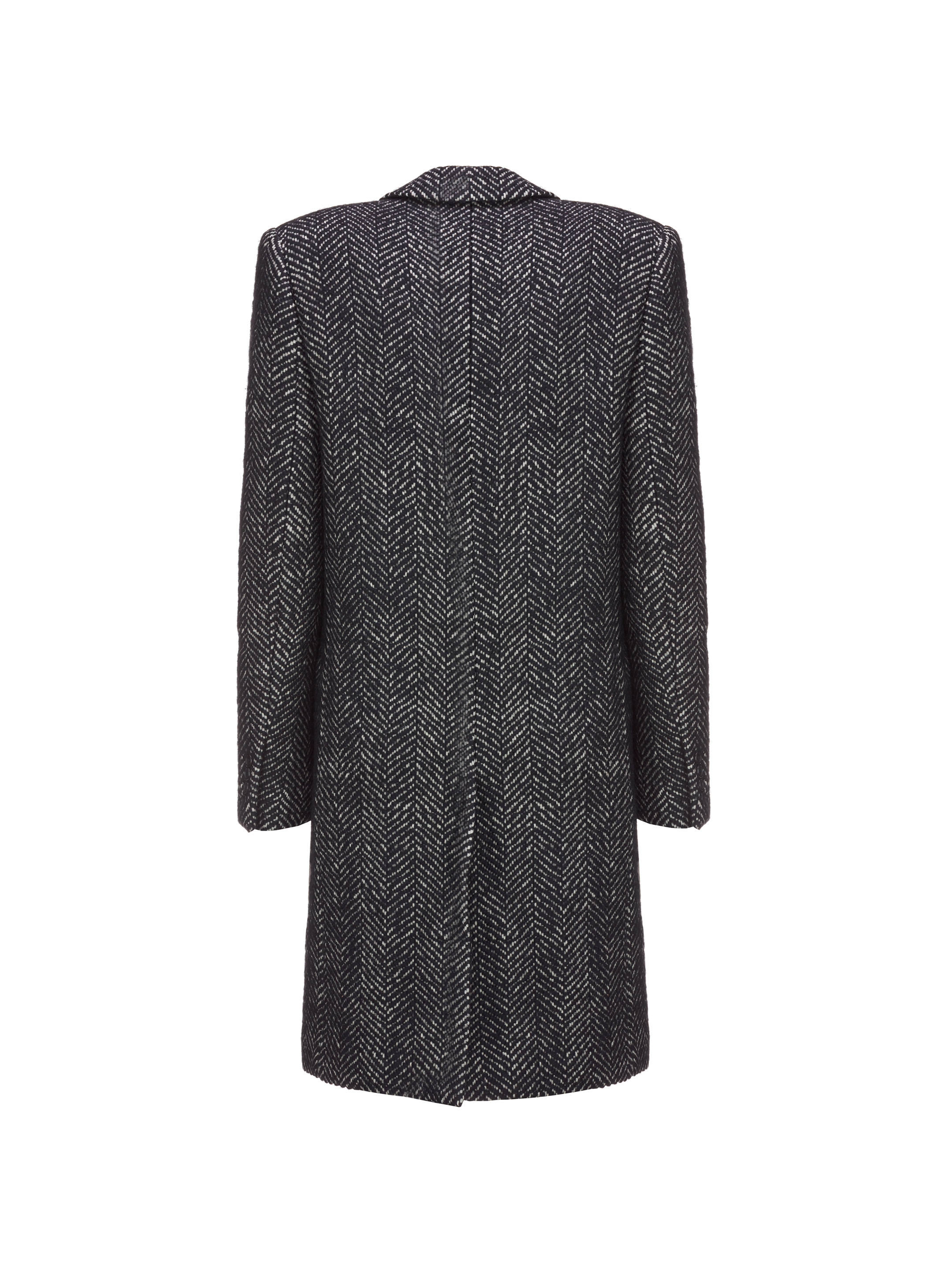 Saint laurent deals houndstooth coat