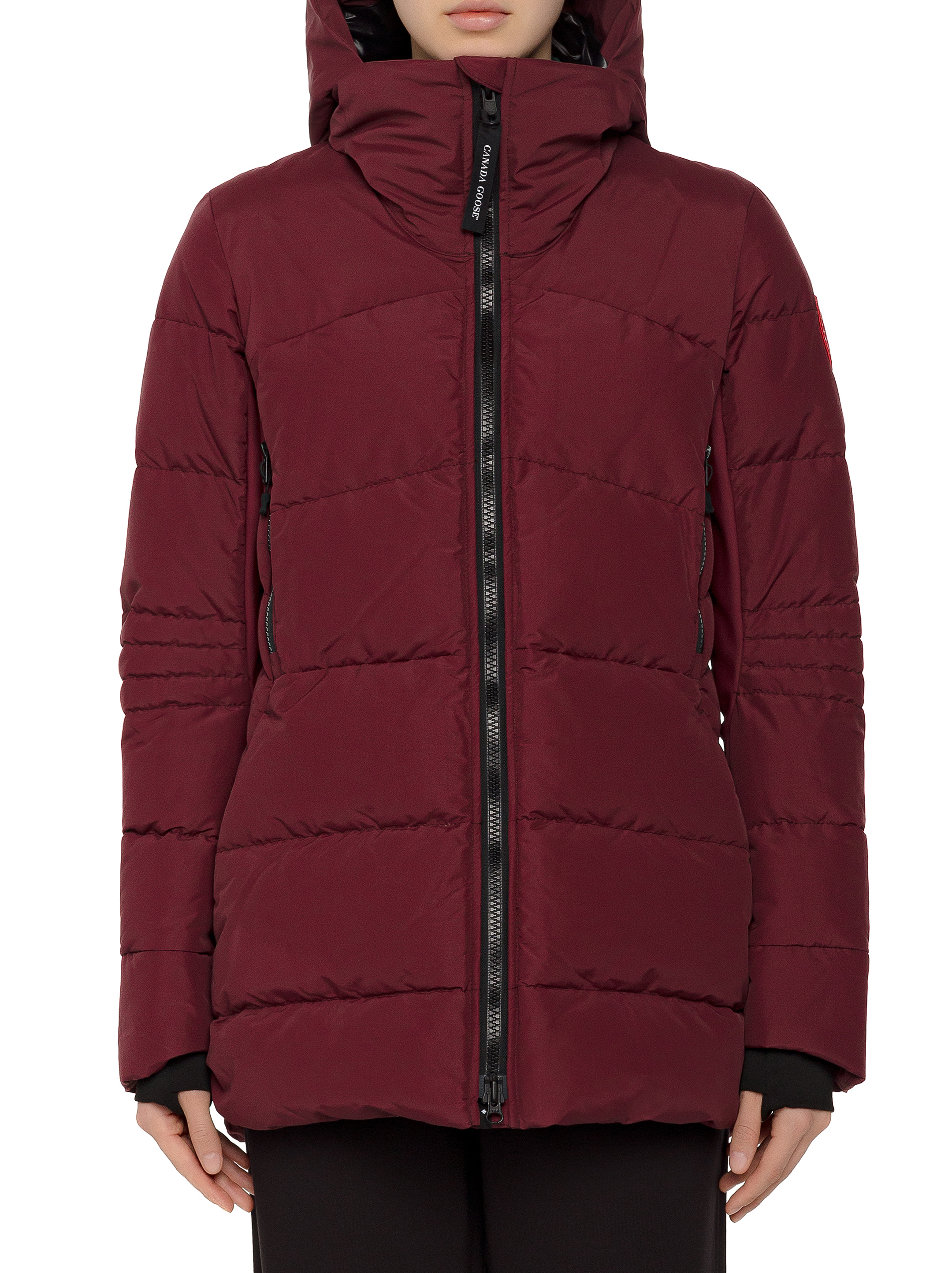 Canada goose hot sale maroon jacket