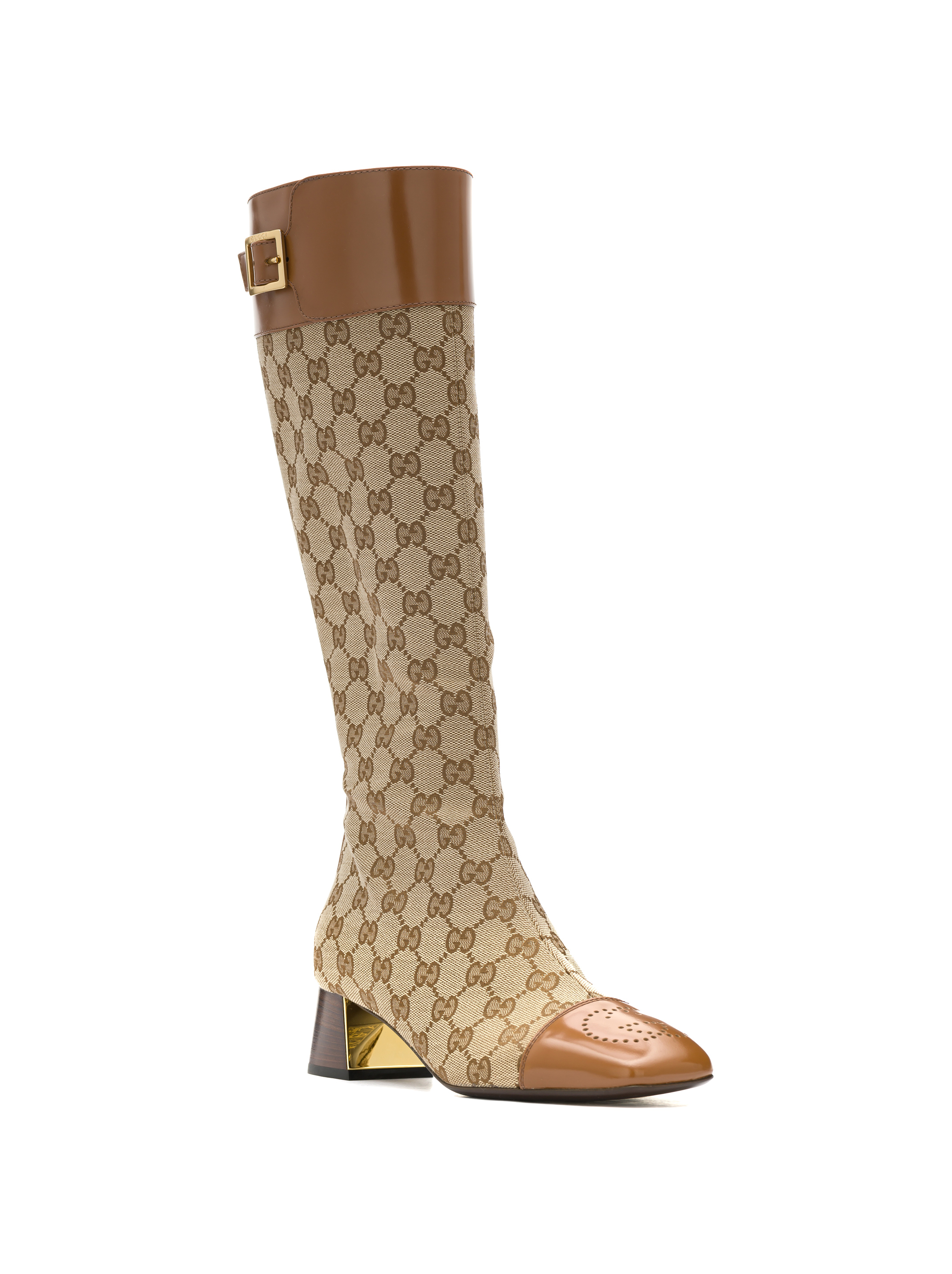 Gucci women's GG Supreme monogram High boots buy for 821100 KZT in the official Viled online store, art. 678278 HVKL0.9786_41_221