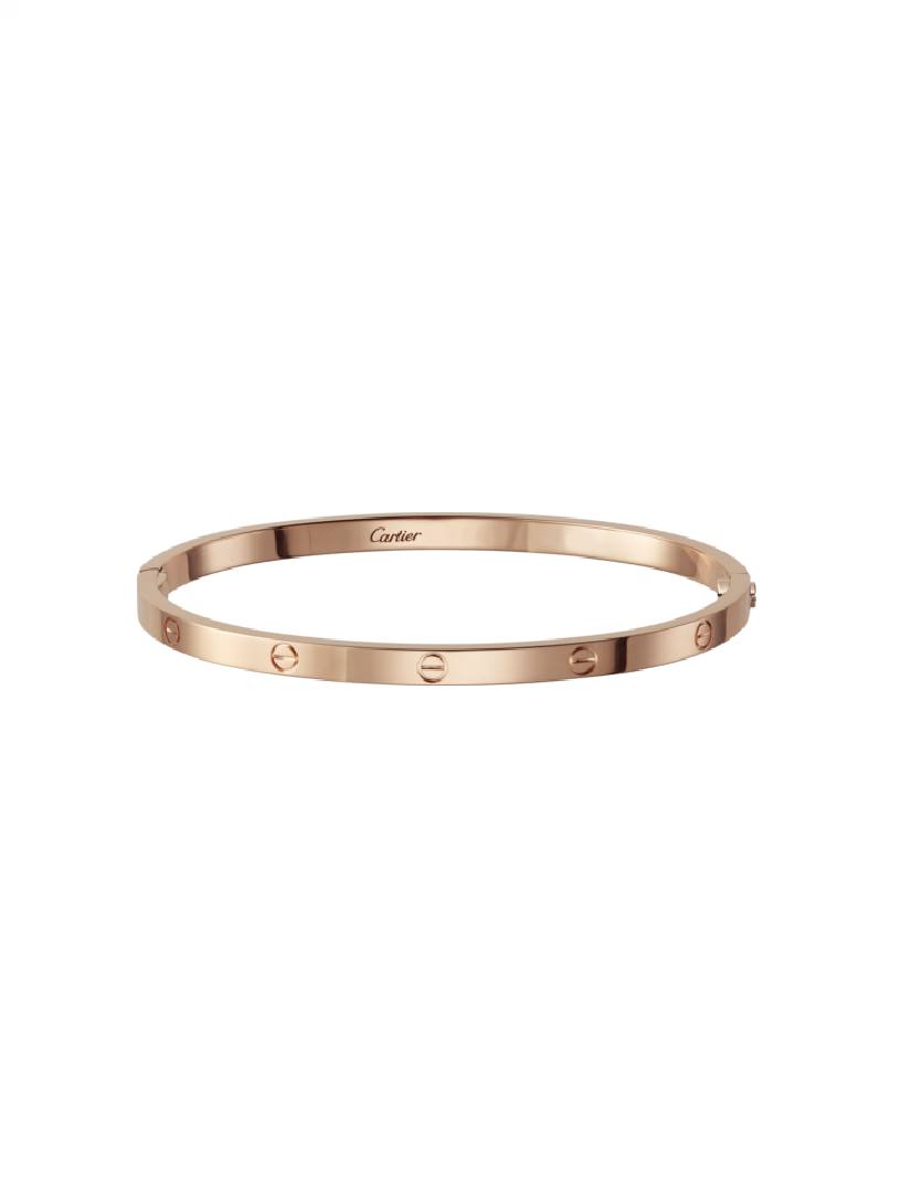 Thin love bracelet discount cartier