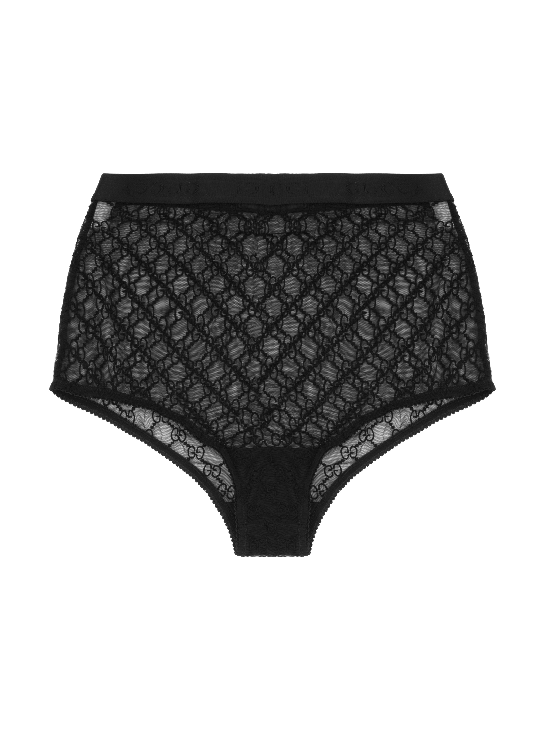 GUCCI High Waist Lace Panties for Women