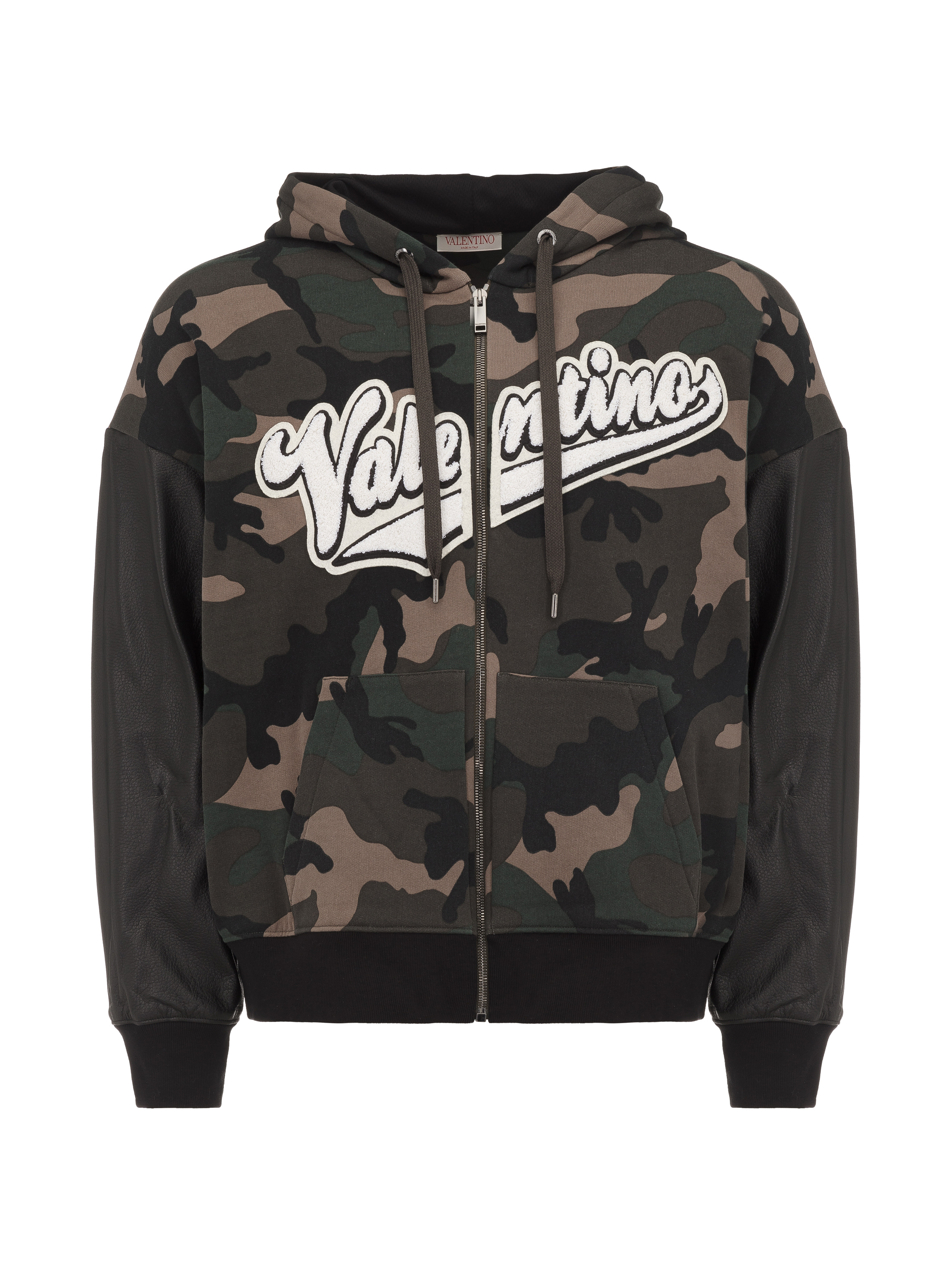 Valentino men's zip-up hoodie - for 1172600 KZT in the official online store, art. 1V3MF23P8M4 FELPA COTONE.F00_M_222