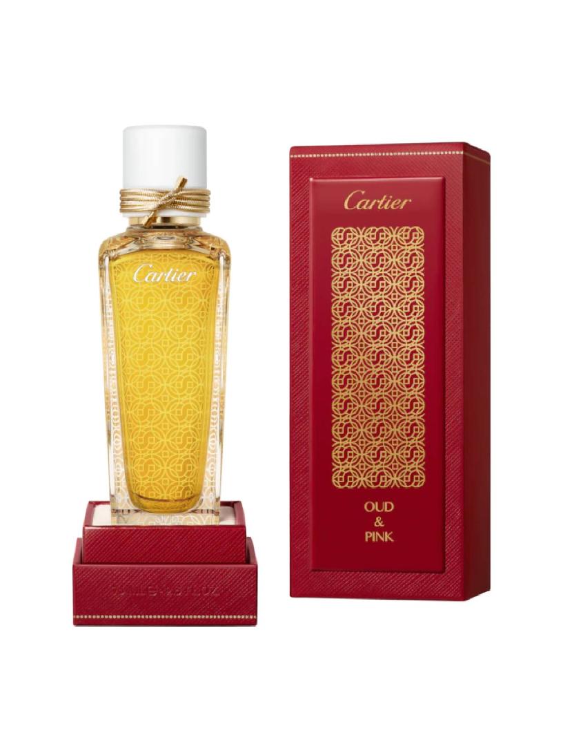 Cartier Oud Pink Les Heures Voyageuses Fragrance Parfum 75 ml