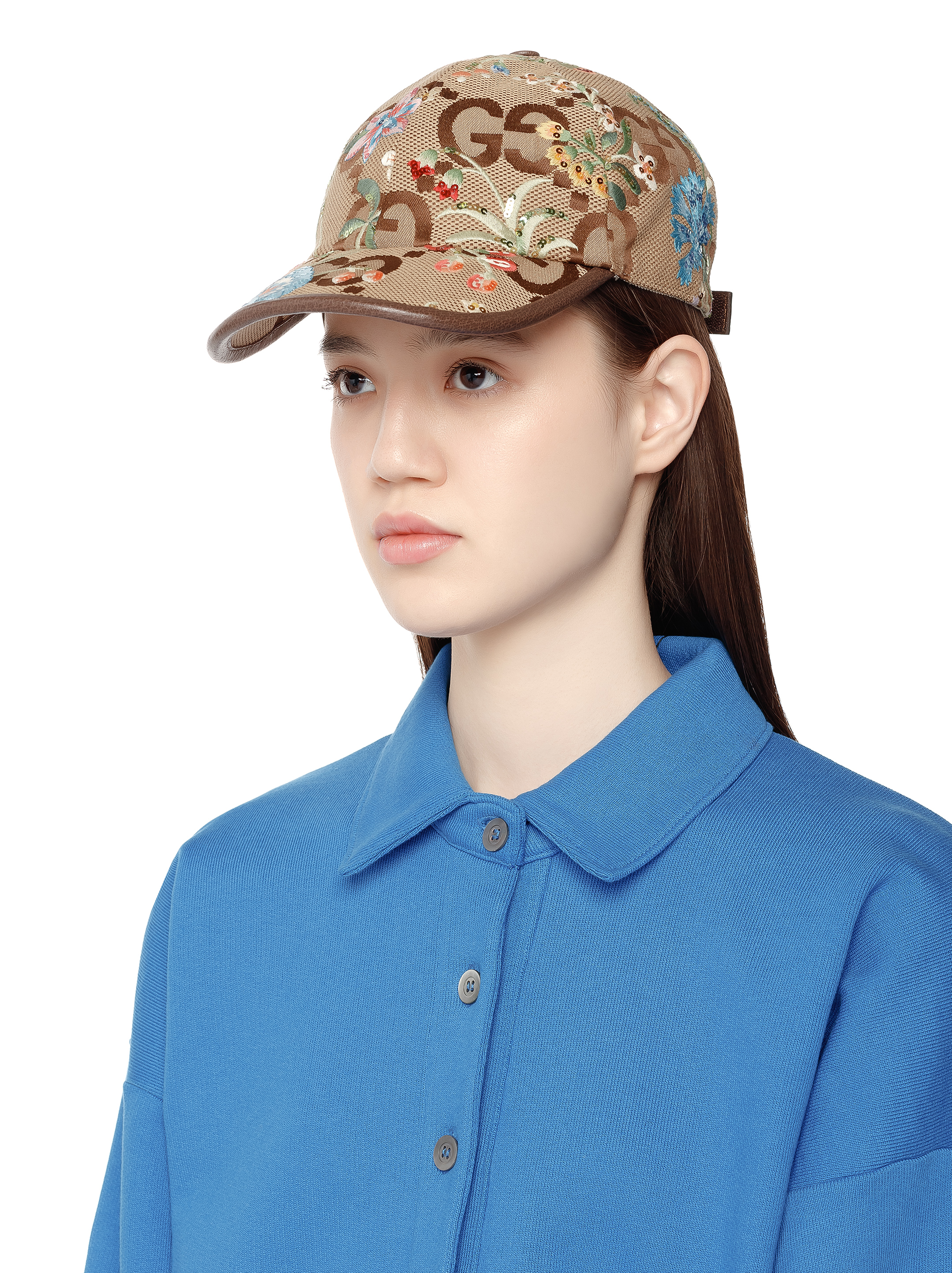 Gucci Sequined GG Baseball Hat