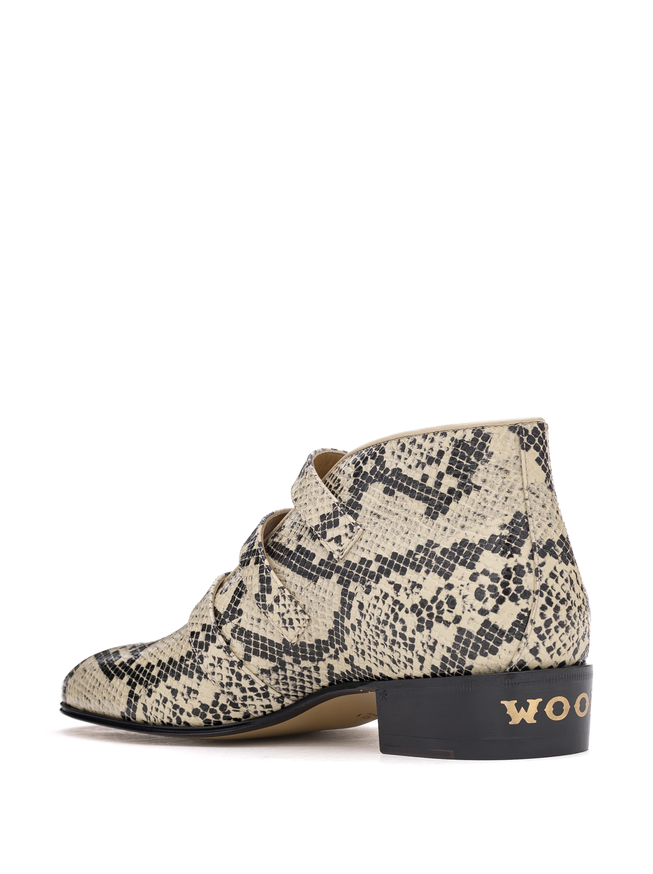 Gucci snake hot sale print boots