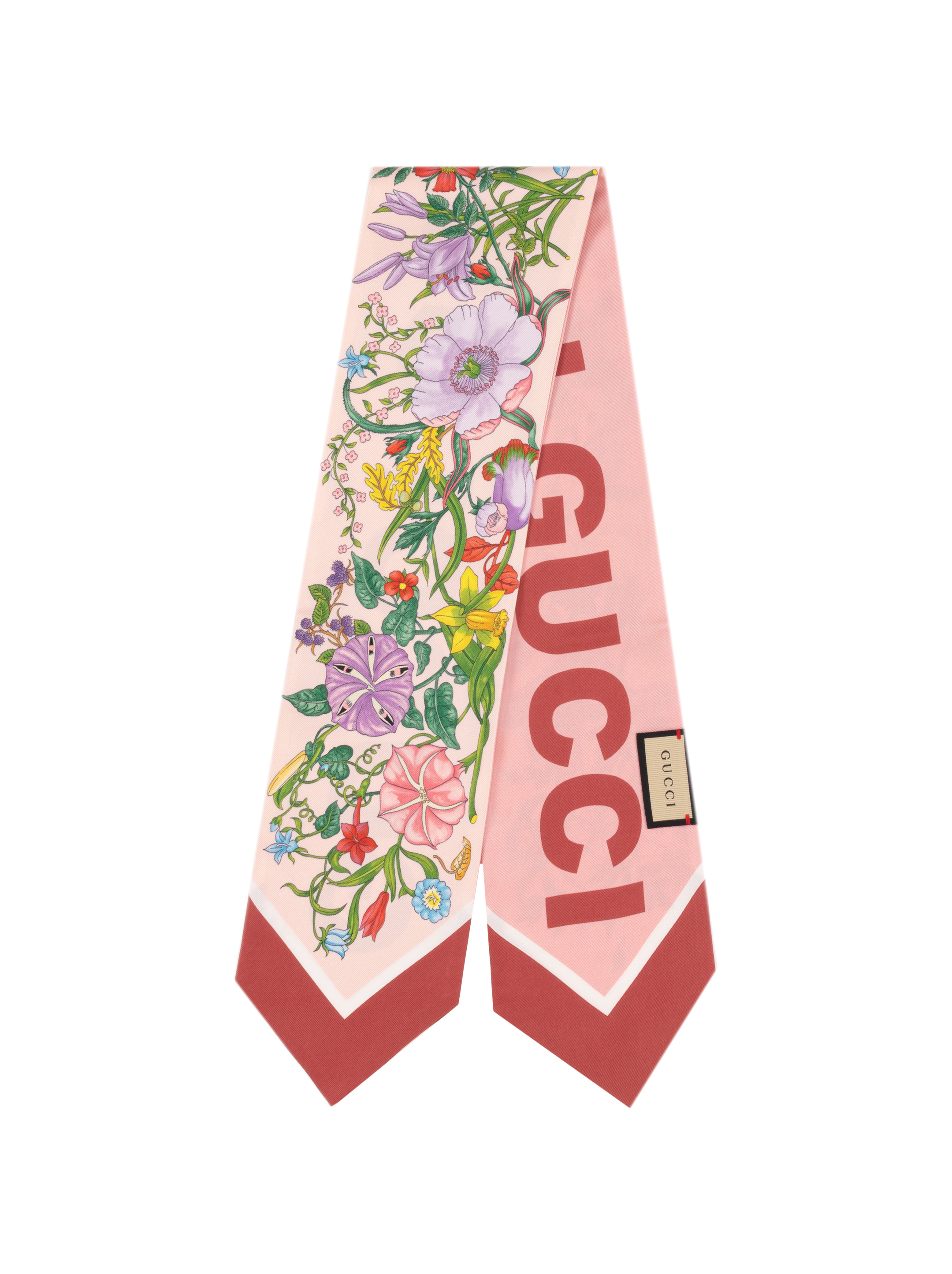 Gucci women's Floral print neck bow - buy for 105600 KZT in the