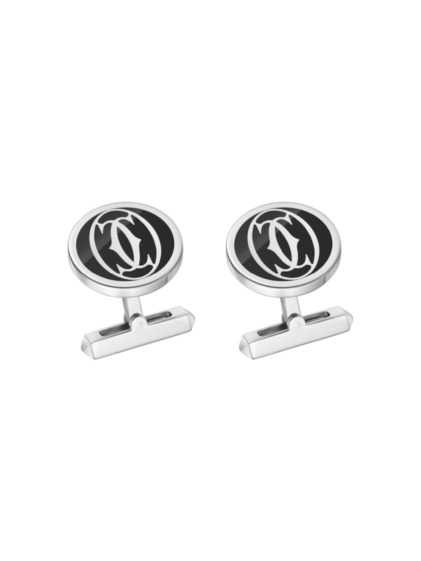 Cartier Double C de Cartier cuff links Silver 925 buy for 318100