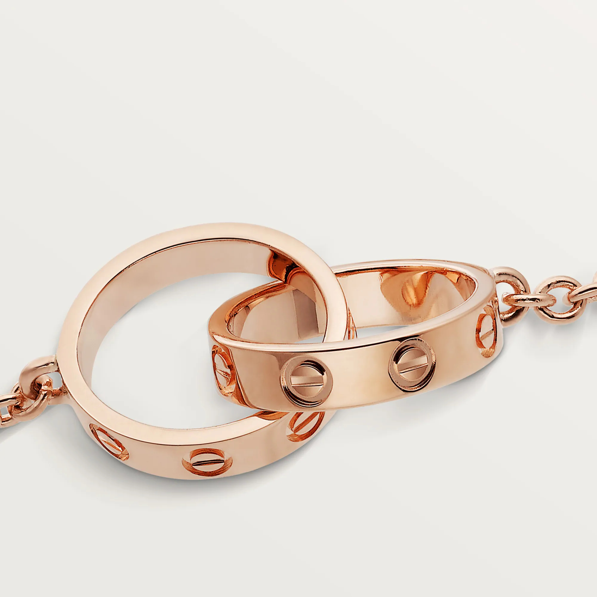 Love bracelet pink gold best sale