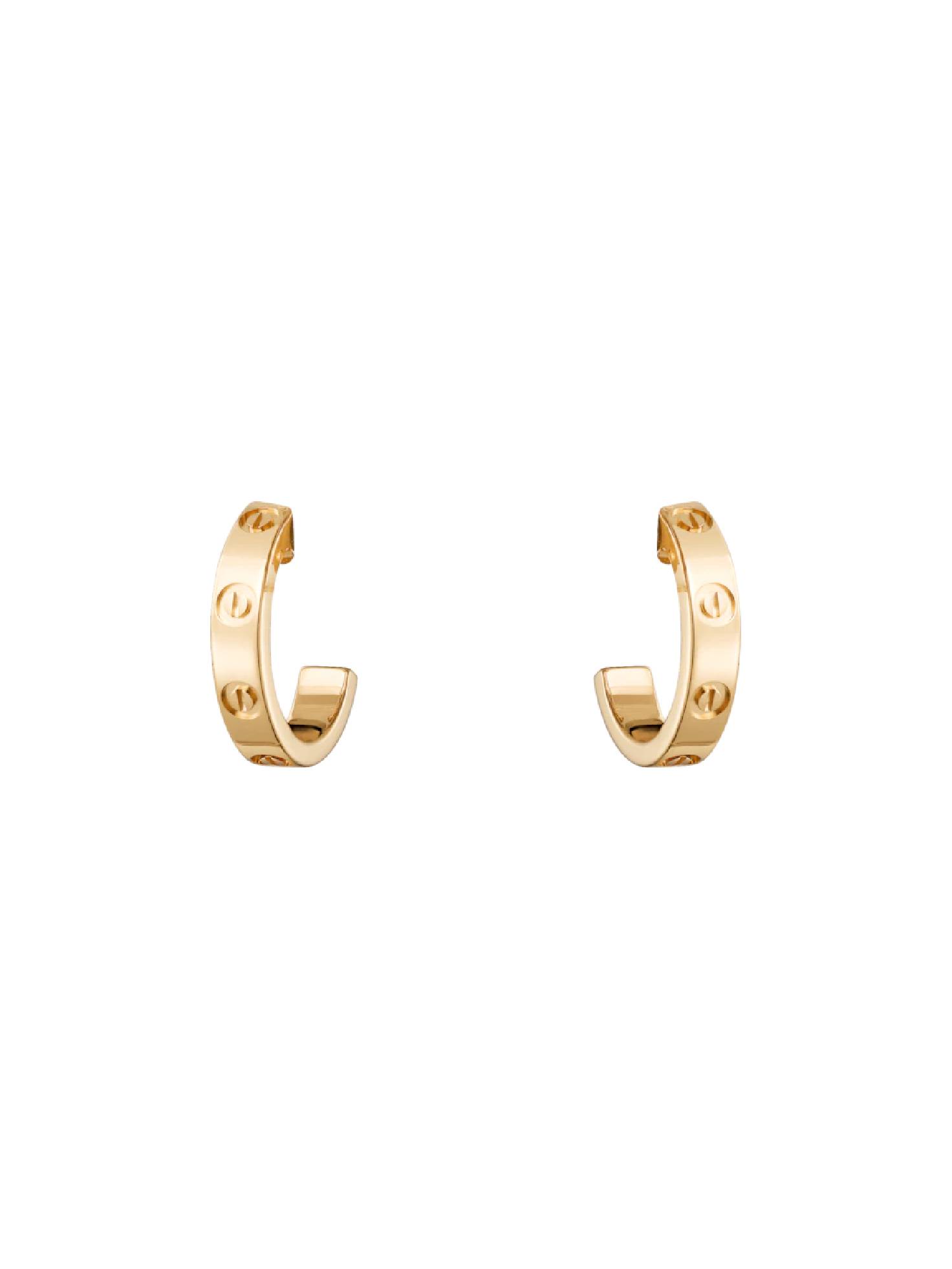 Cartier love earrings price sale