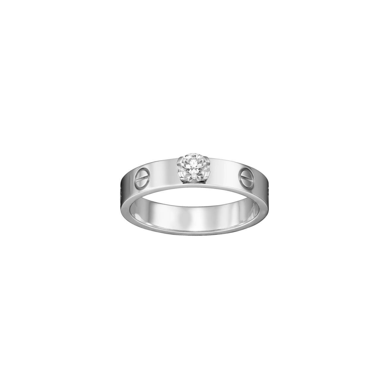 Cartier LOVE Solitaire ring White gold 750 - buy for 3365000