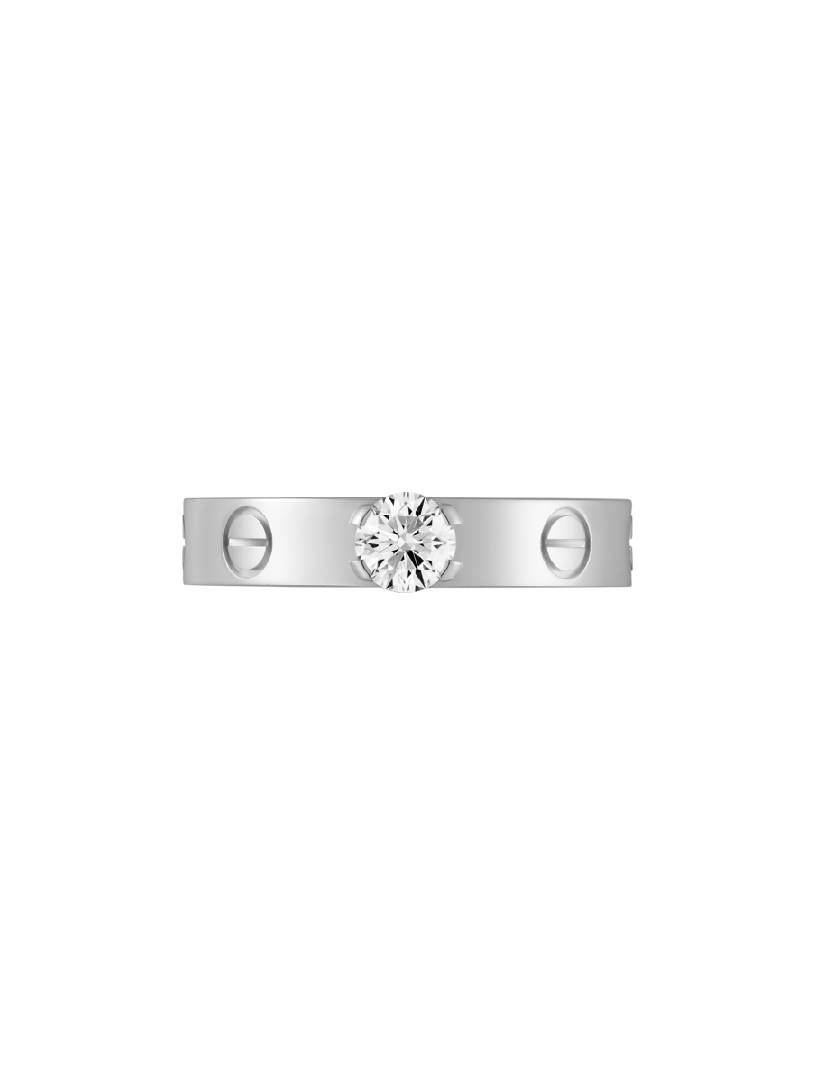 Love solitaire ring discount price