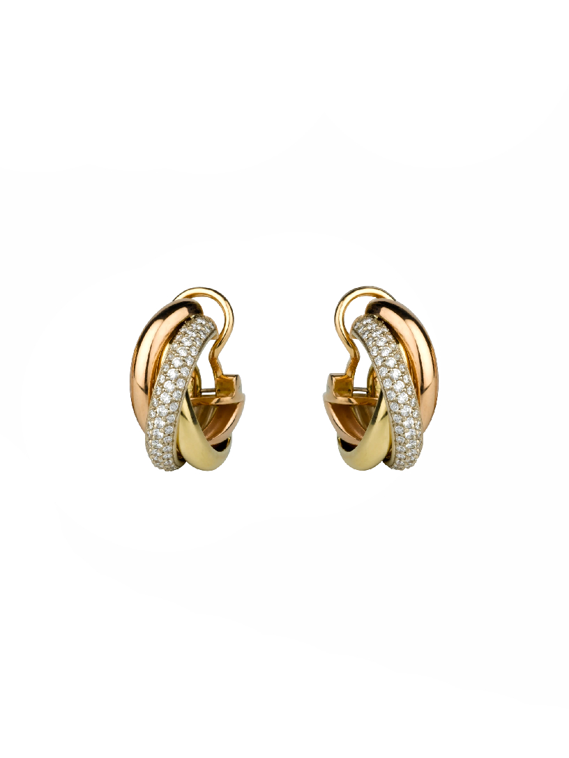 Cartier Trinity Earrings Rose gold 750 buy for 8741000 KZT in the official Viled online store art. B8031900