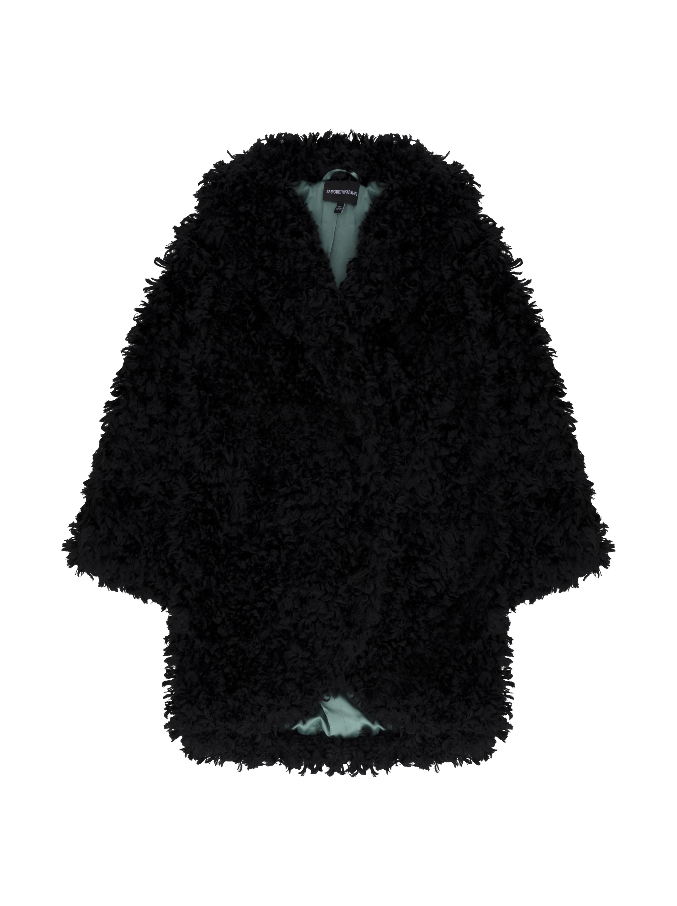 EMPORIO ARMANI kids Eco fur coat buy for 107120 KZT in the