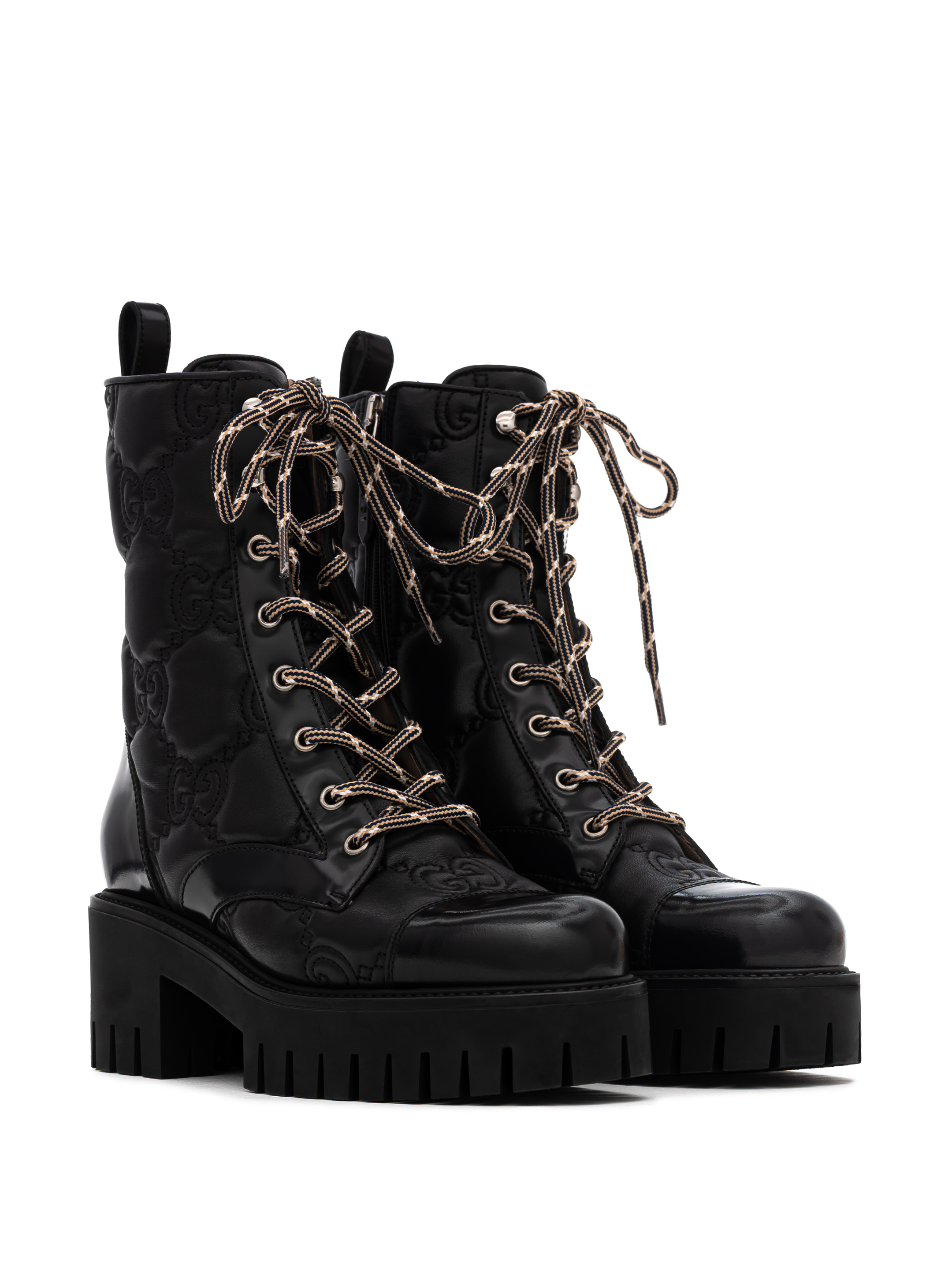 Gucci deals matelasse boots