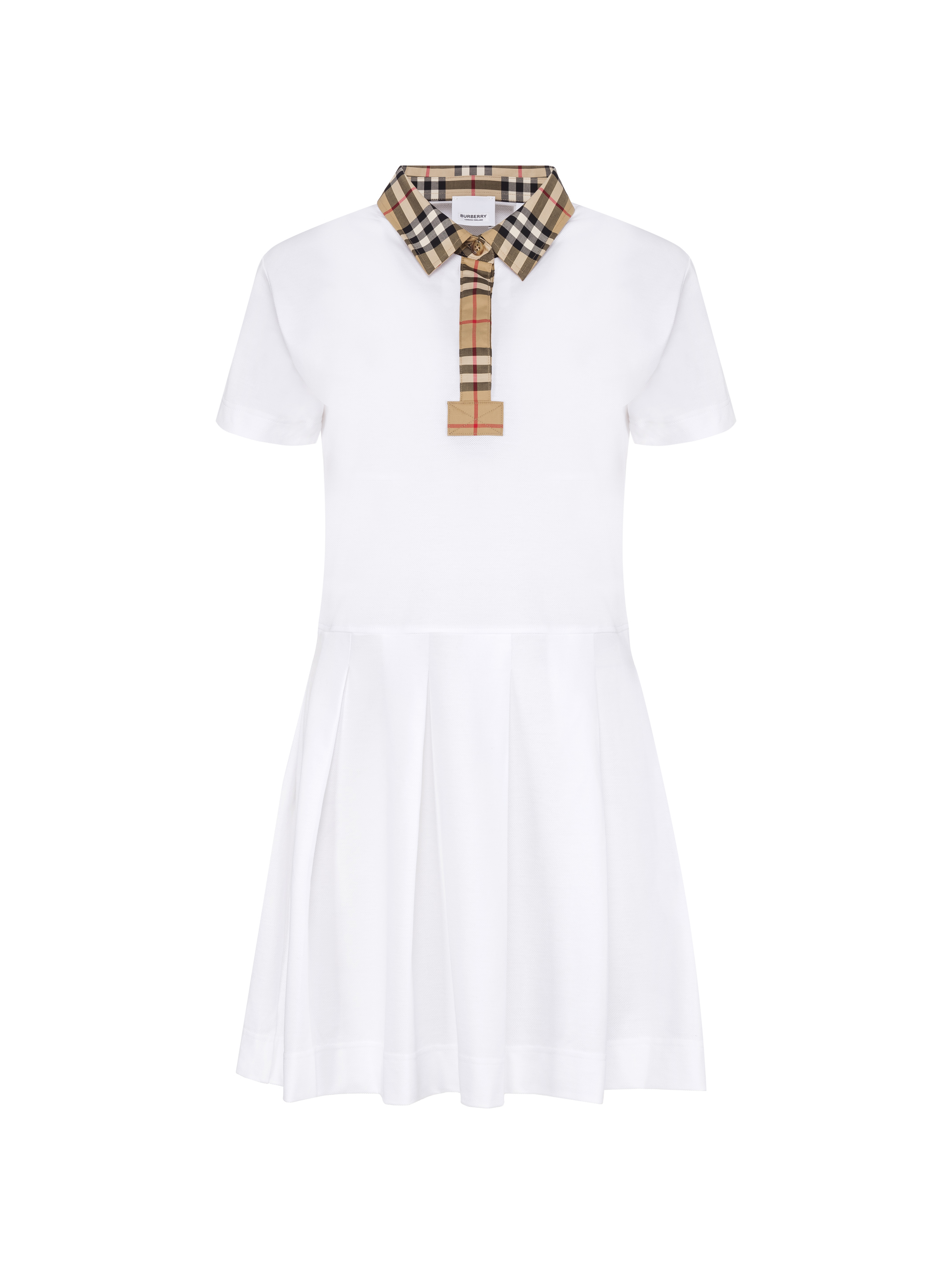 Burberry kids' Cotton dress with logo - buy for 201300 KZT in the official  Viled online store, art. 