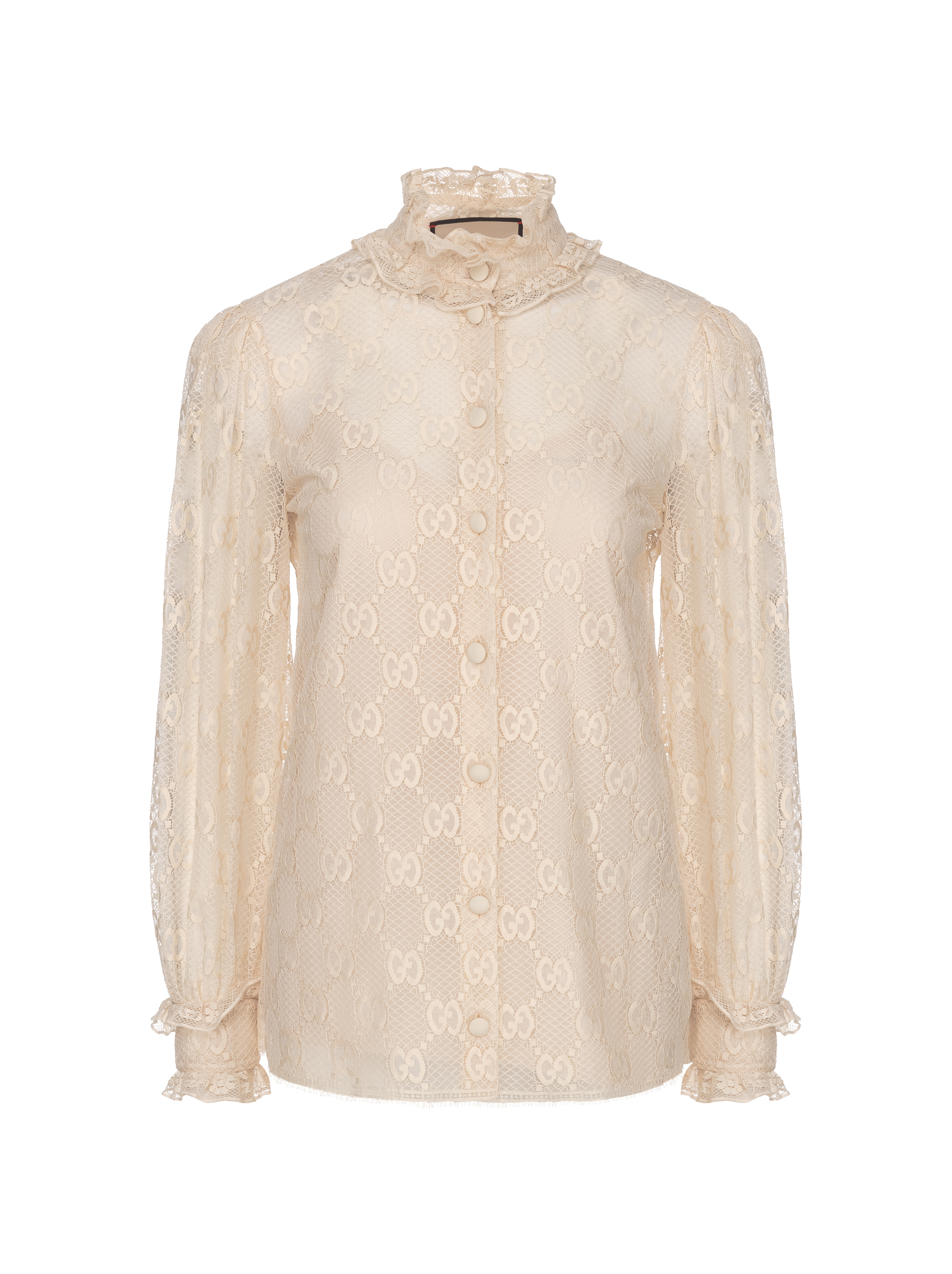 Gucci women's Monogram lace blouse - buy for 1170300 KZT in the official  Viled online store, art. 721667 