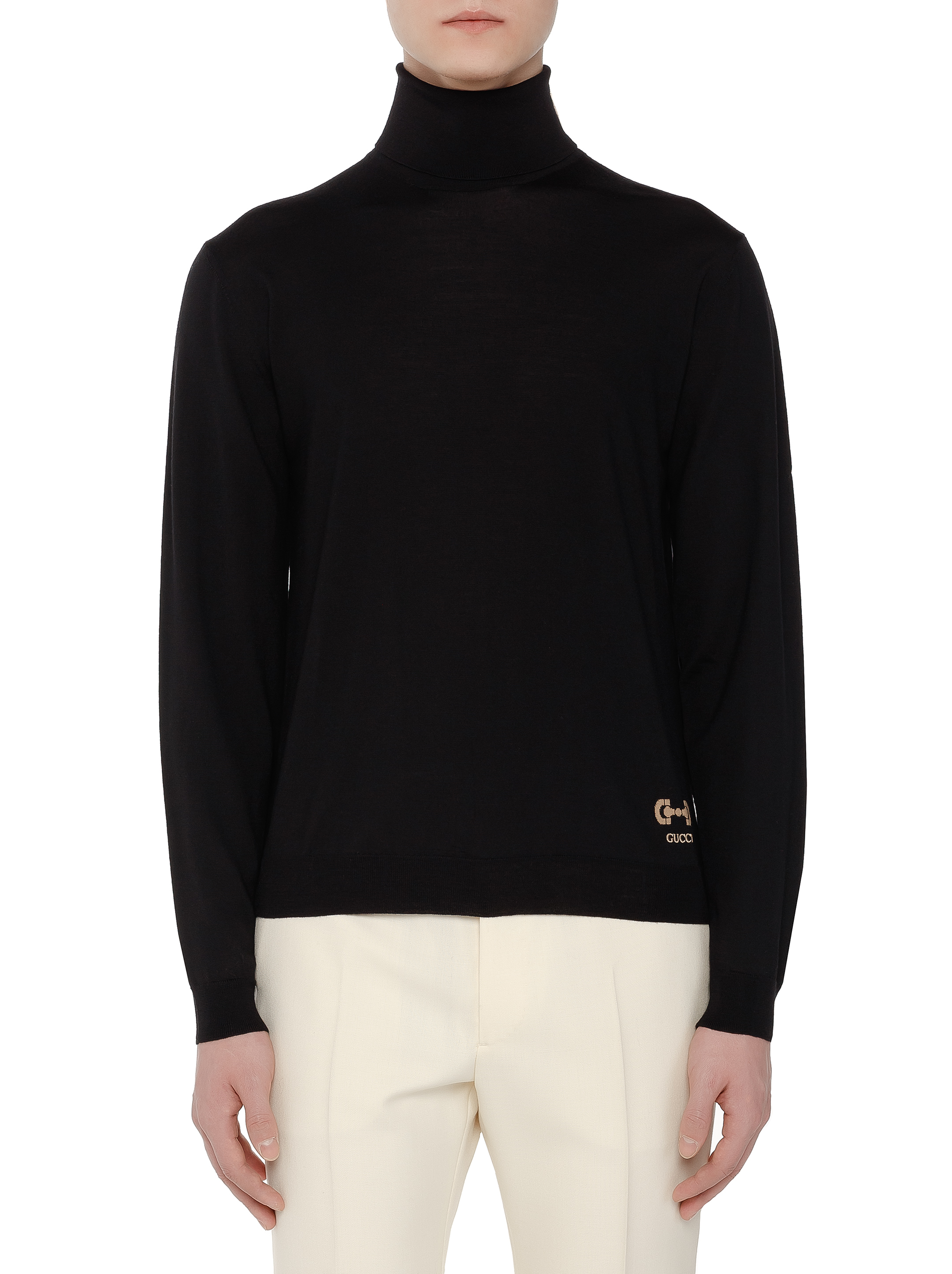 Gucci men s Logo woollen turtleneck sweater buy for 680300 KZT