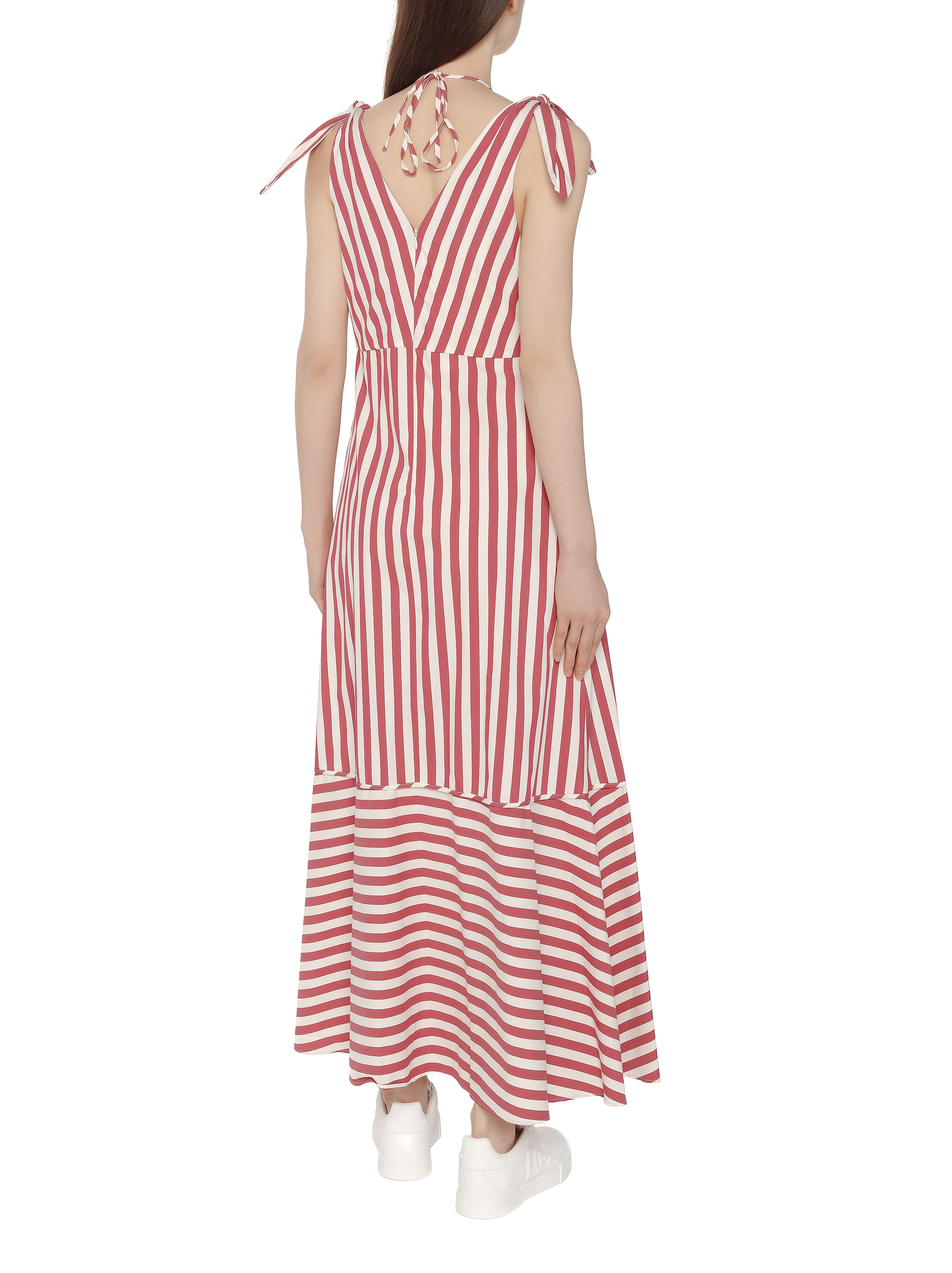 Manda broad stripe outlet dress