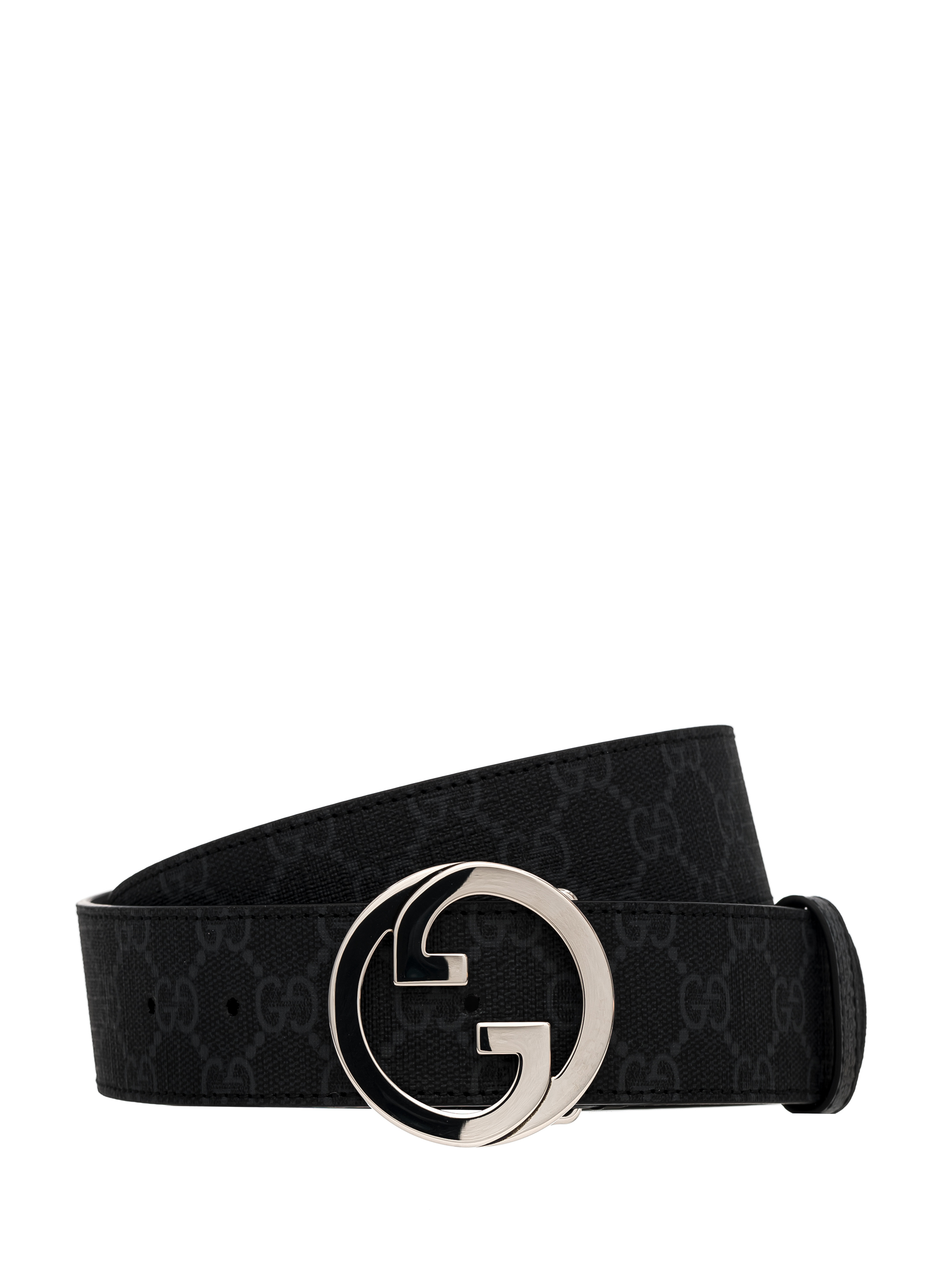 Gucci, Blondie 4cm Monogrammed Full-Grain Leather Belt, Men, Black, EU  80