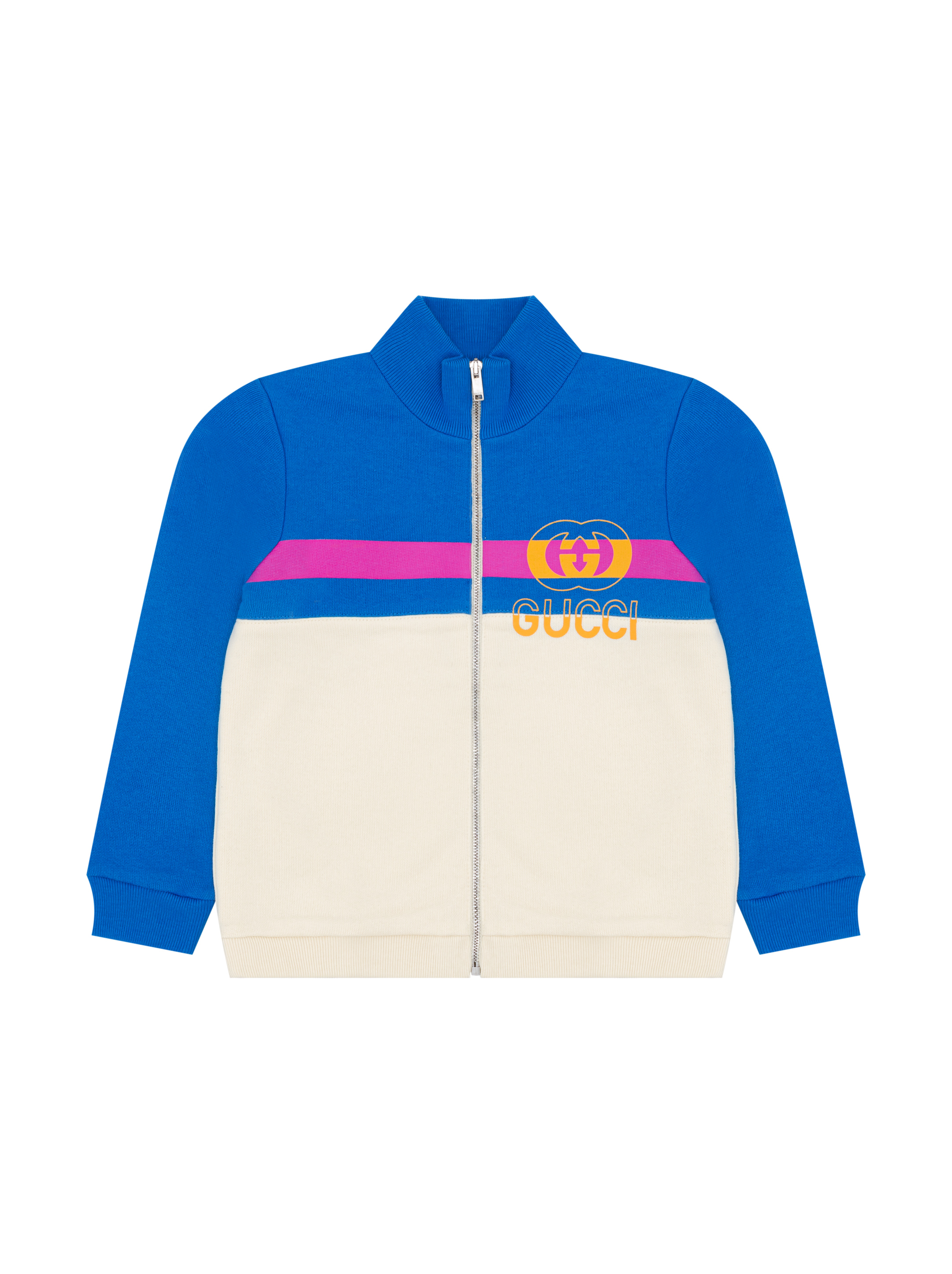 Gucci Track jacket with logo для новорождённых - buy for KZT in official Viled online store, art. 722392 XJEZU.9756_24M_231