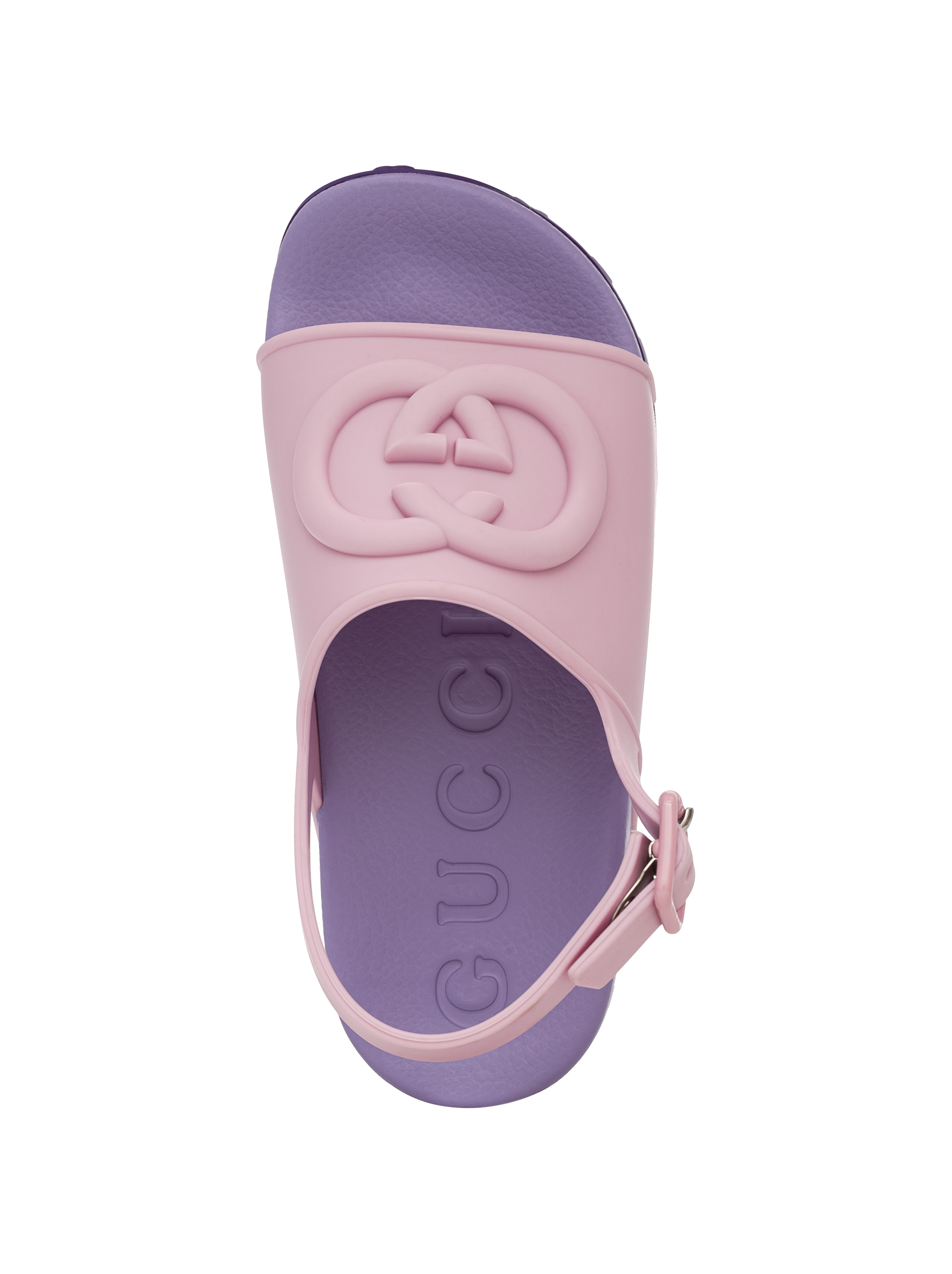 Gucci kids Interlocking G rubber sandals buy for 233400 KZT in