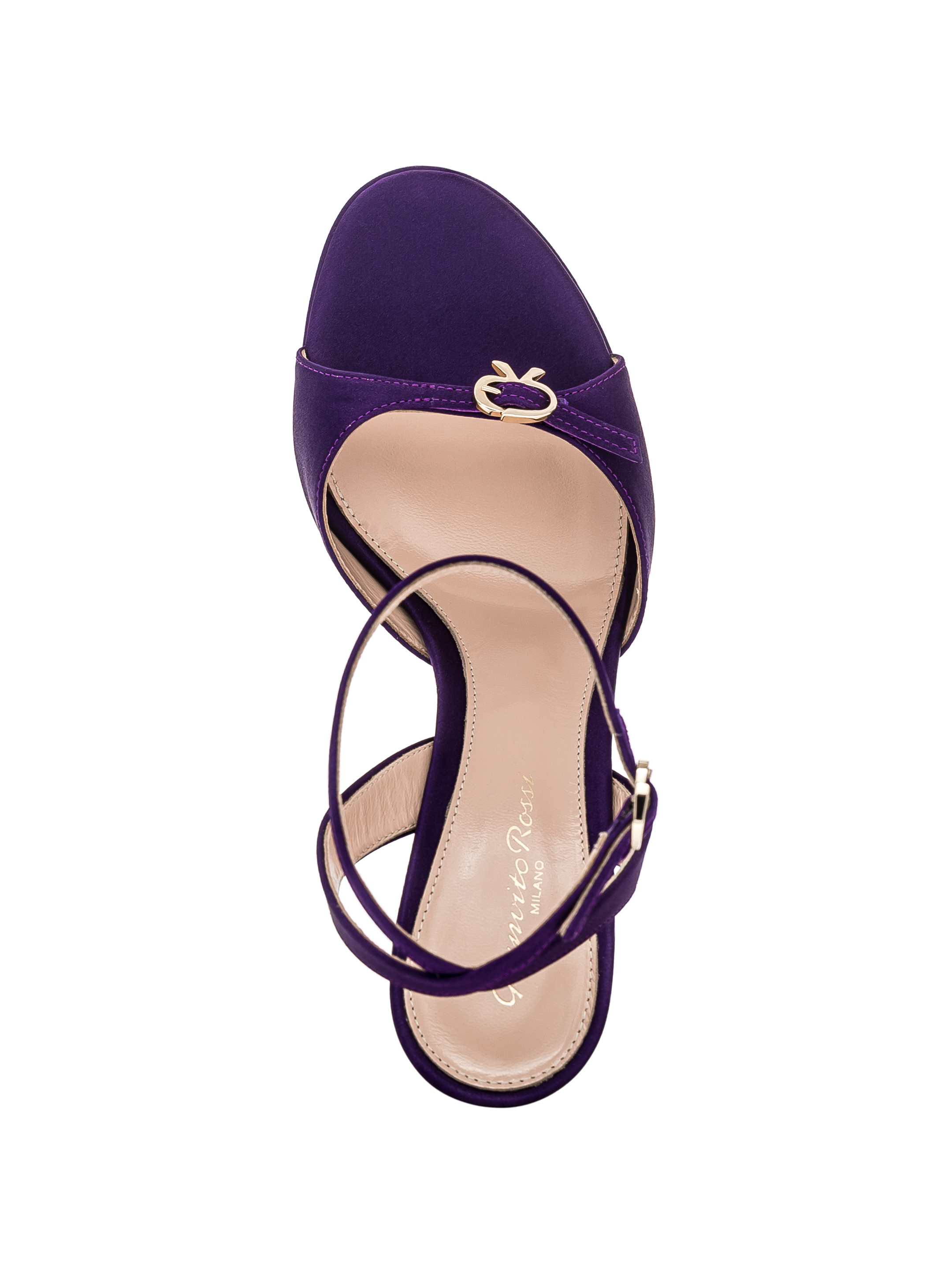 Gianvito Rossi strappy 110mm leather sandals - Purple