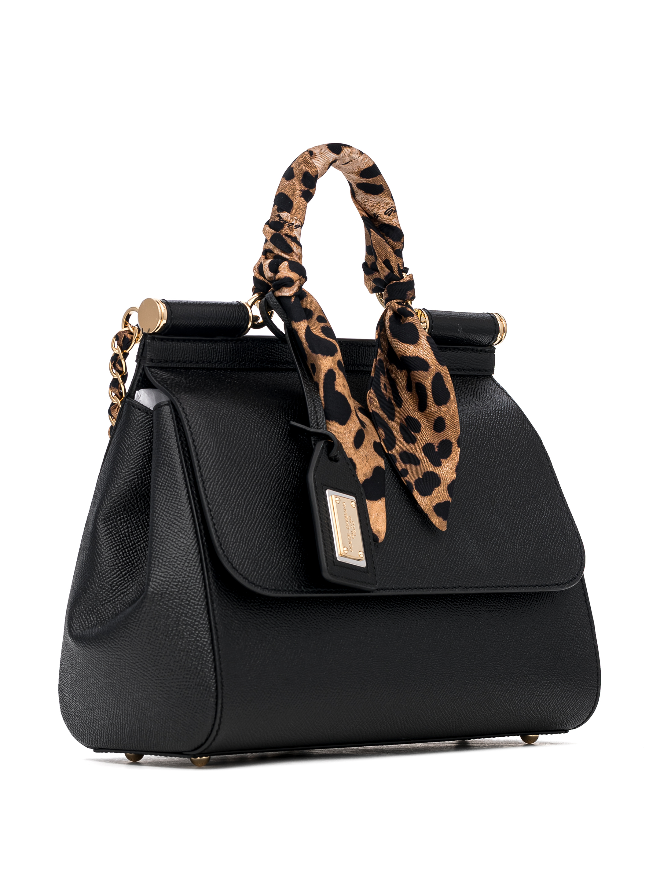 Totes bags Dolce & Gabbana - Sicily handbag in light mud color -  BB6003A100180045