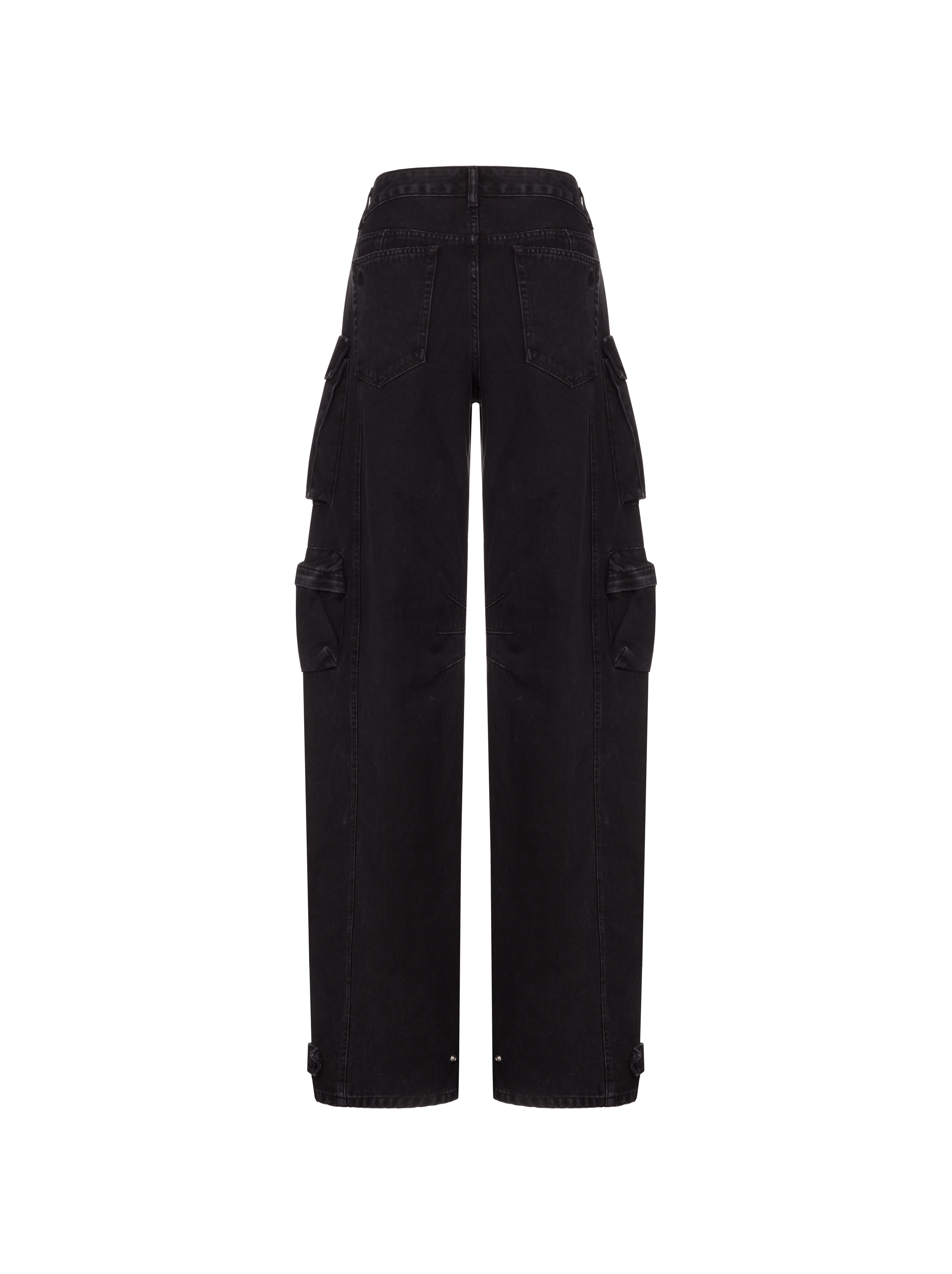 The ATTICO women s Fern denim cargo pants buy for 682200 KZT in