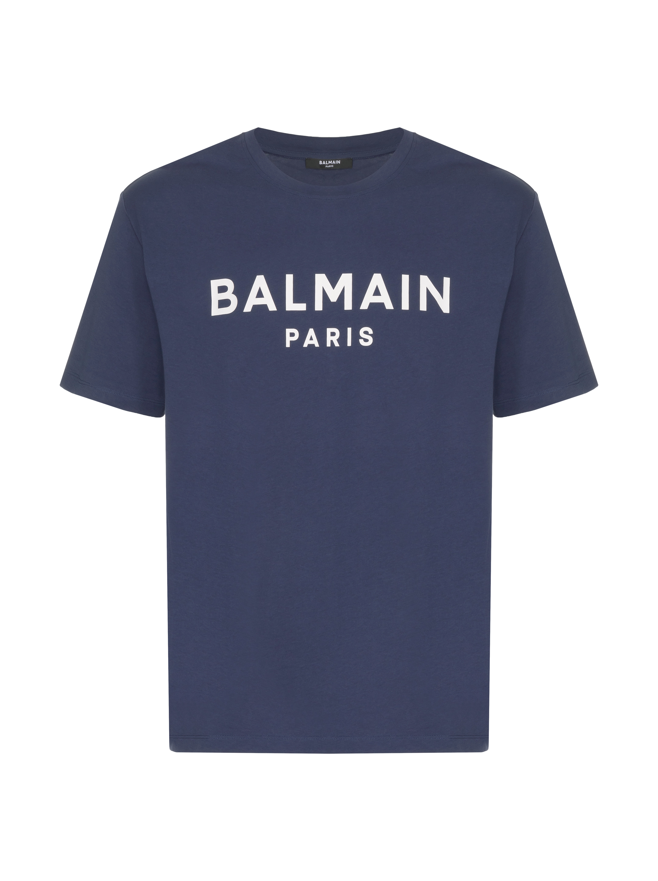 Logo cotton t-shirt Balmain for men - buy in the official Viled online store