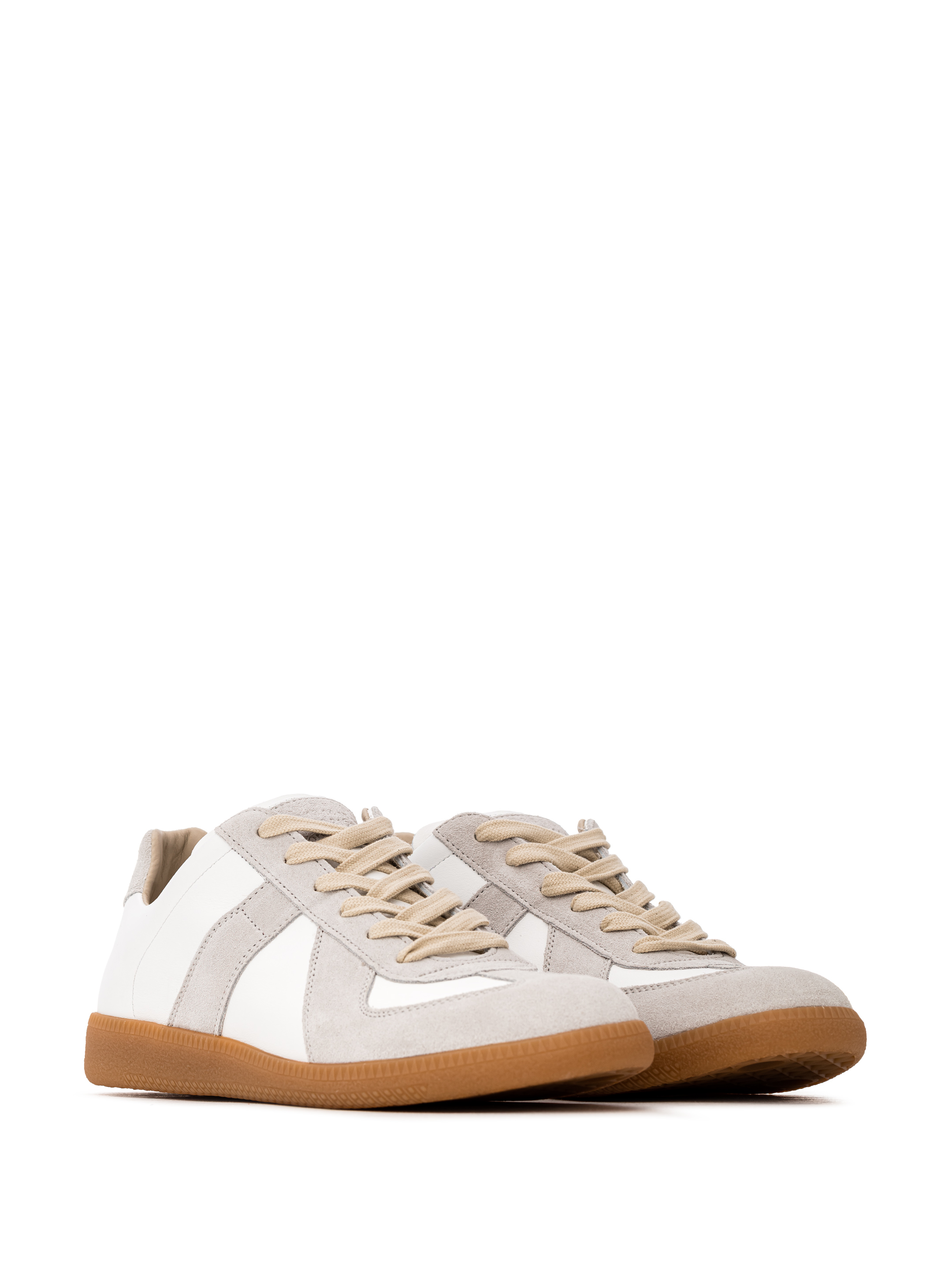 Maison margiela hot sale leather sneakers