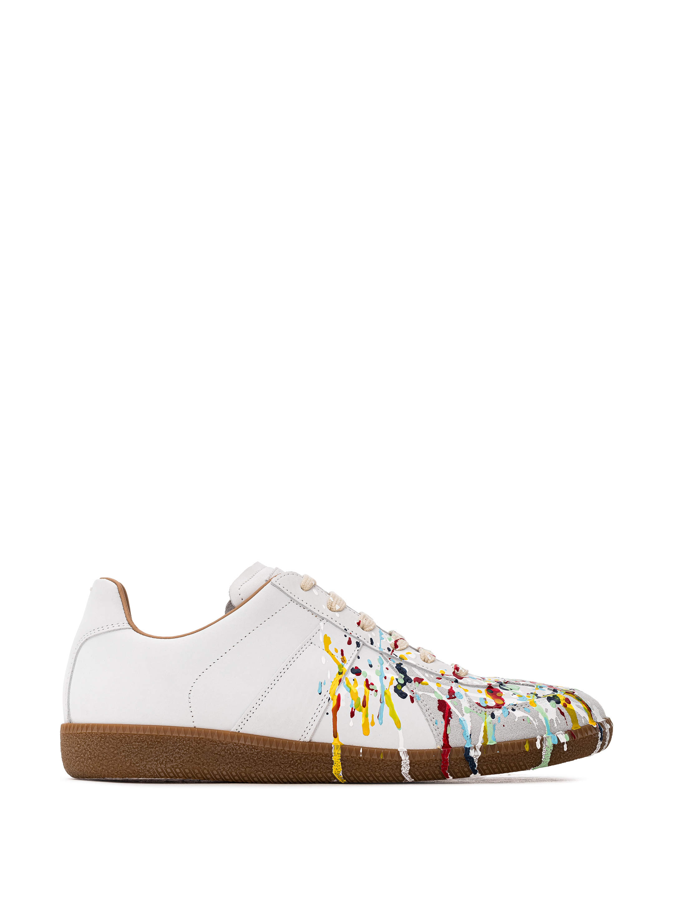 MM6 MAISON MARGIELA men's Replica Painter leather sneakers - buy