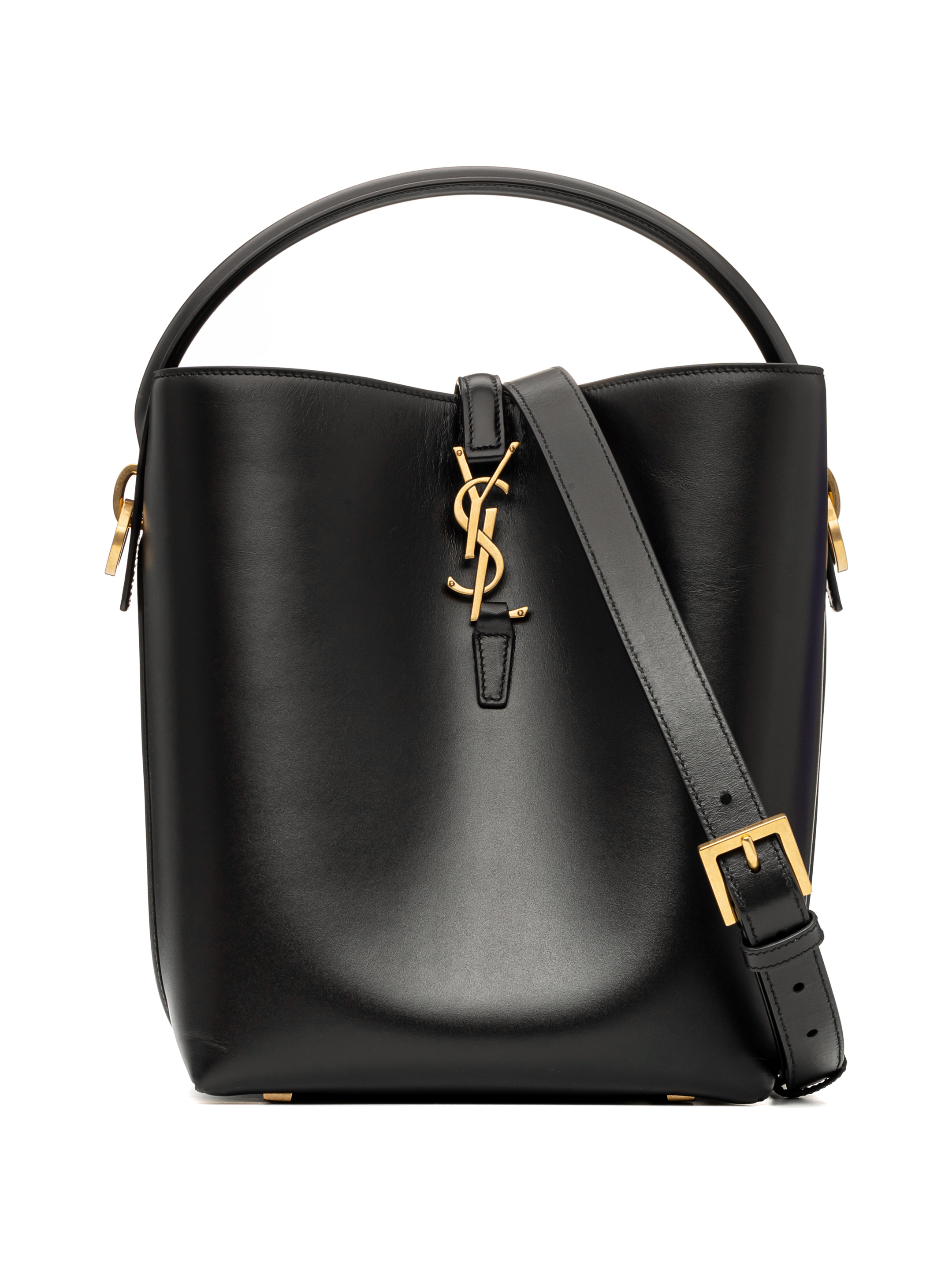 Saint Laurent women's Le 37 leather bucket bag - buy for 1738000