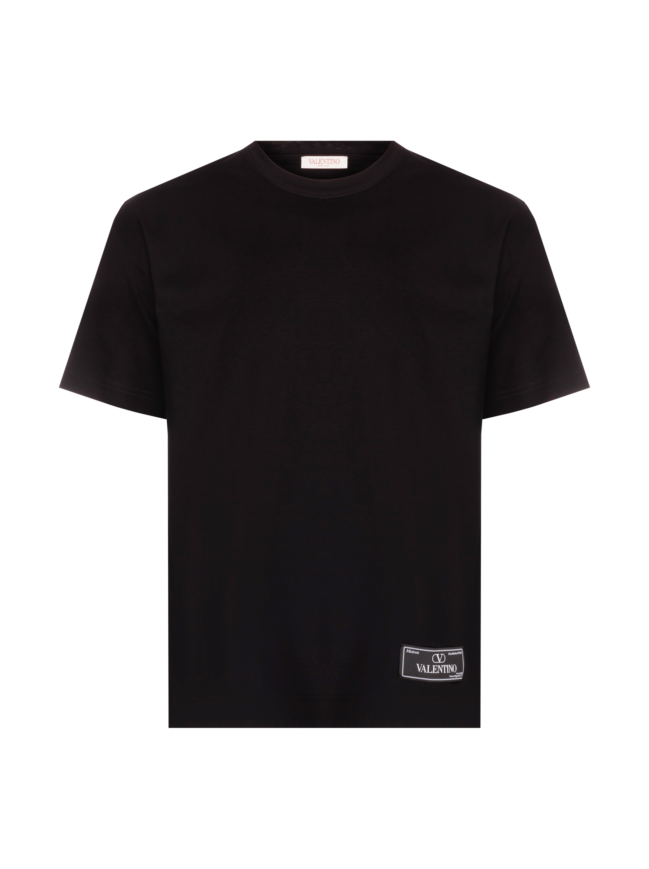 Valentino Garavani men s Logo cotton T shirt buy for 115750 KZT