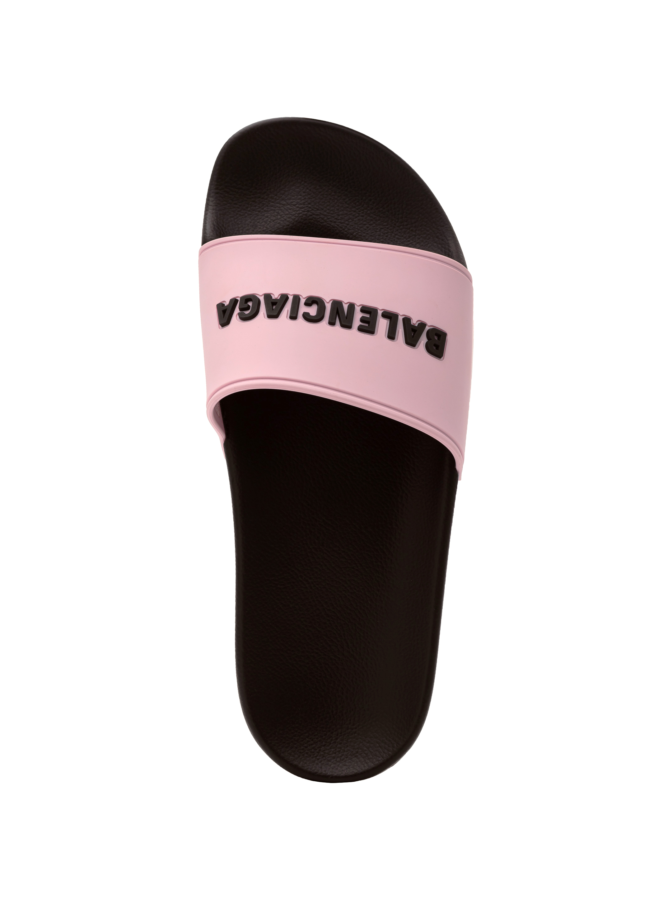 Balenciaga women s Rubber flip flops with logo buy for 107640