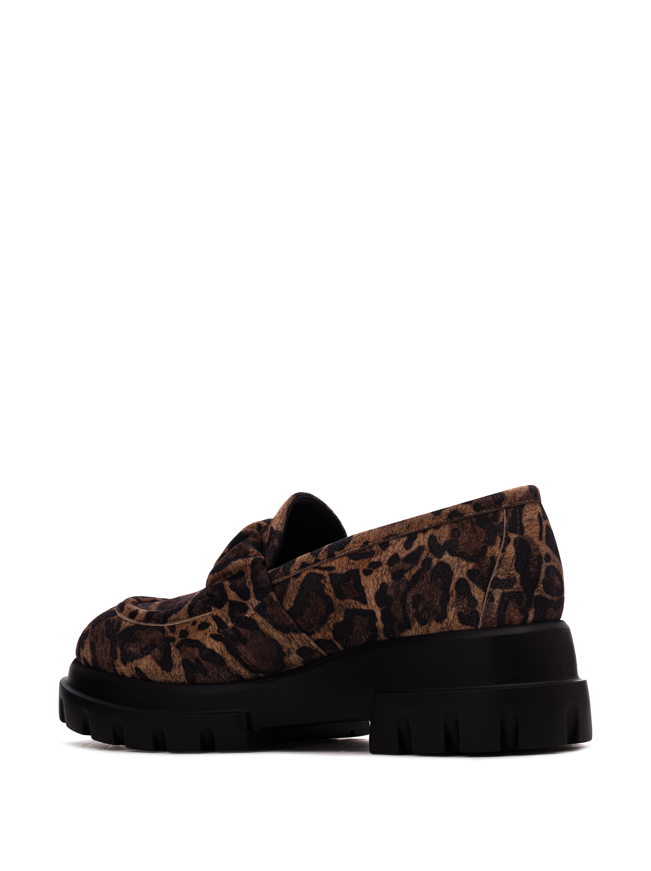 Agl women s Leopard print suede loafers buy for 214300 KZT in