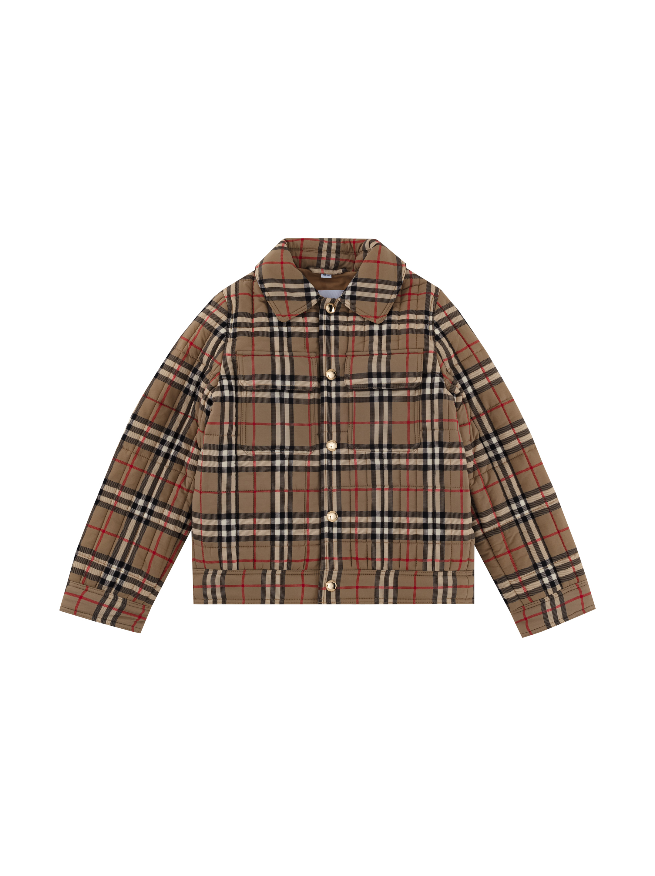 Burberry boys best sale quilted jacket