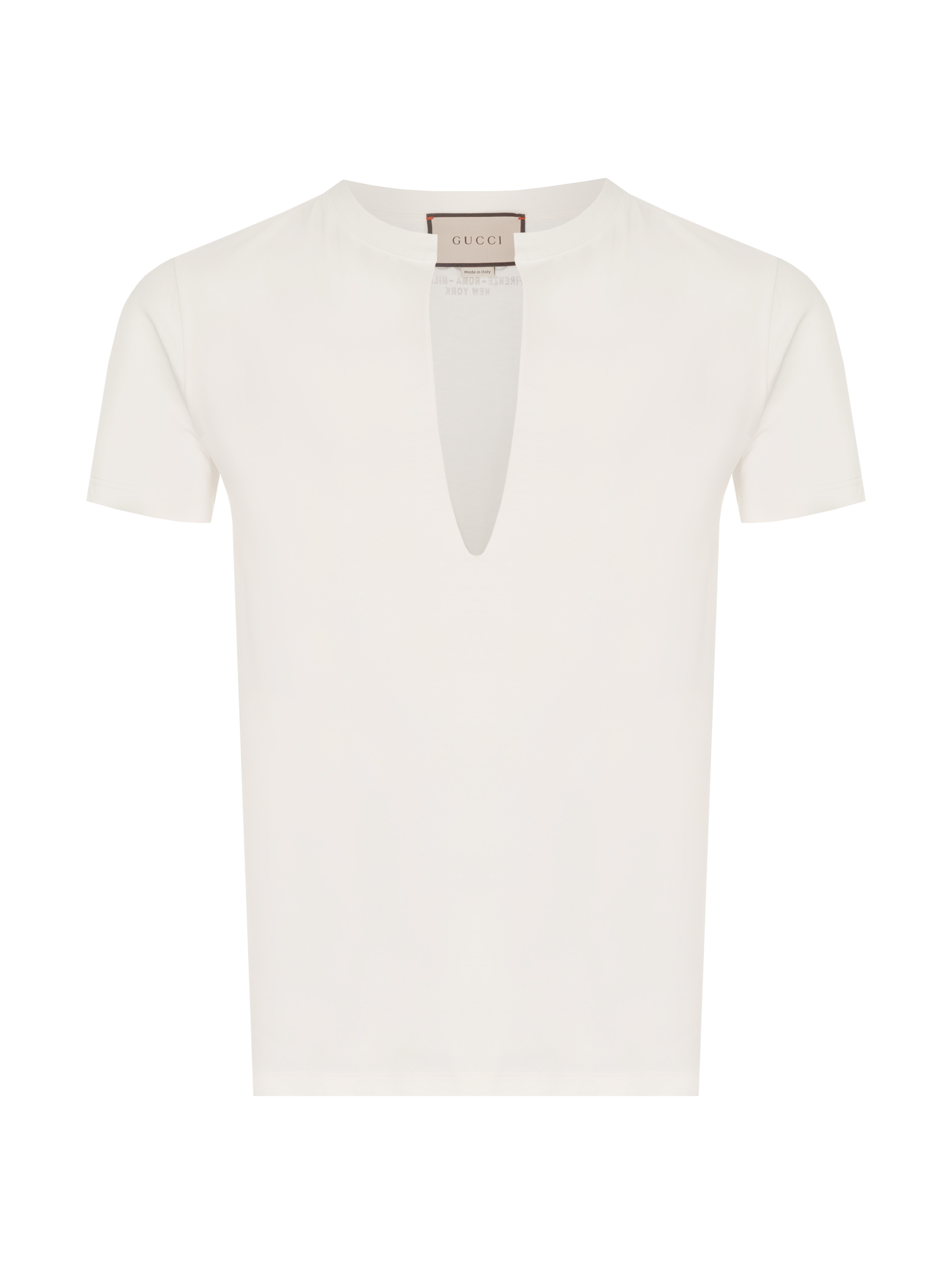 Gucci t shirt v neck on sale